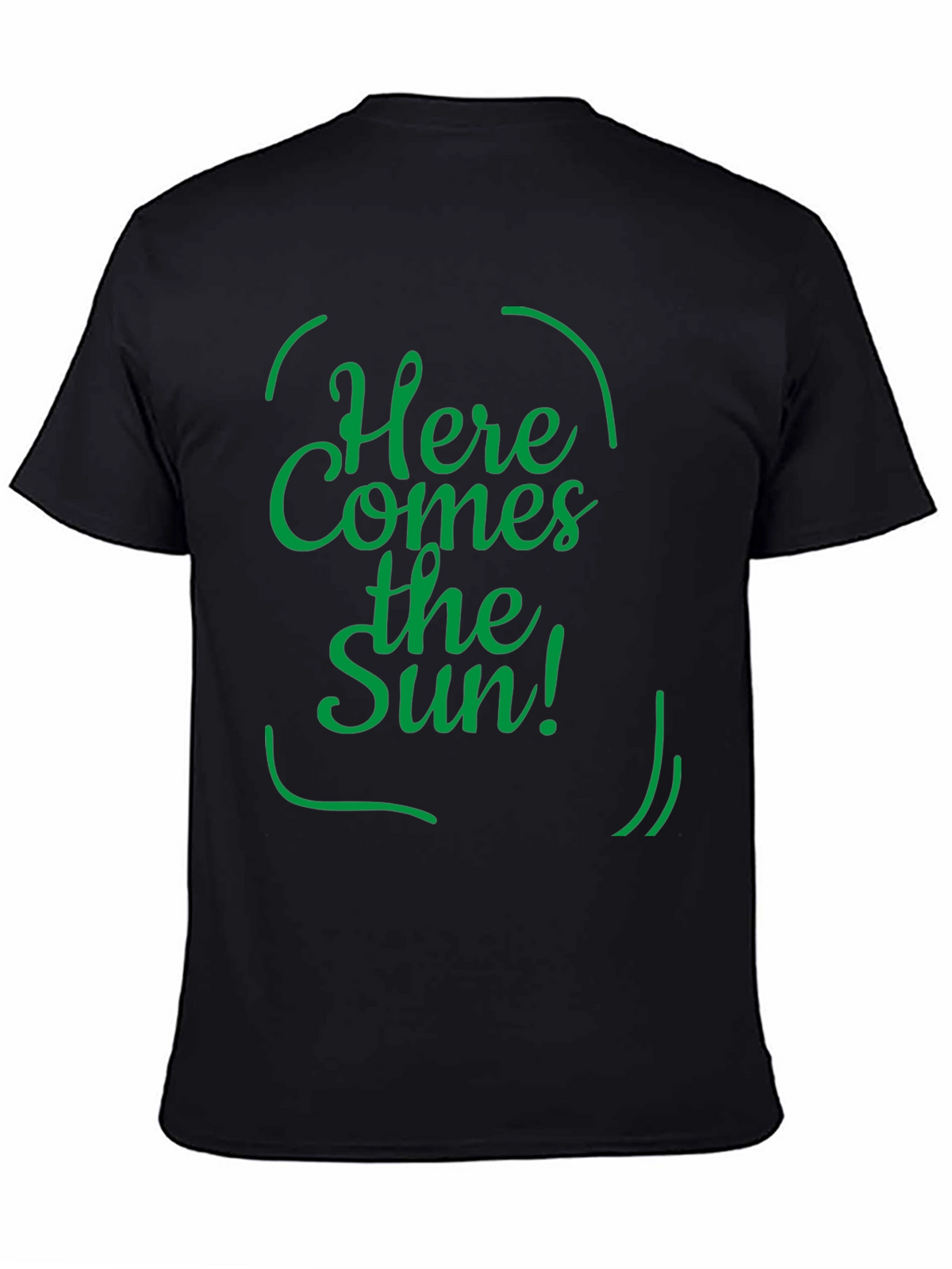 Here Comes the Sun T-Shirt - Classic Black Tee