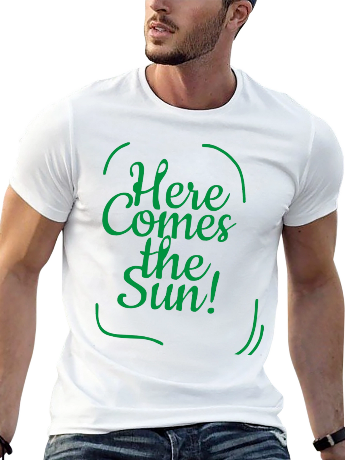 Here Comes the Sun T-Shirt - Classic Black Tee