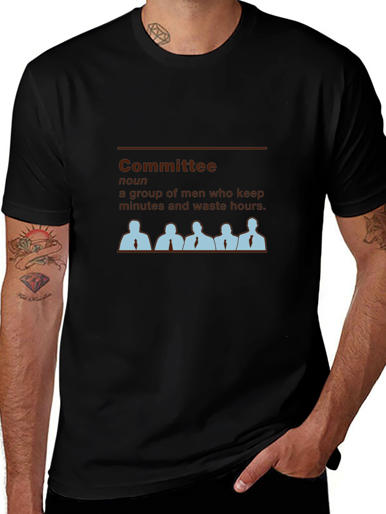 Committee Definition T-Shirt - Funny Office Humor Tee