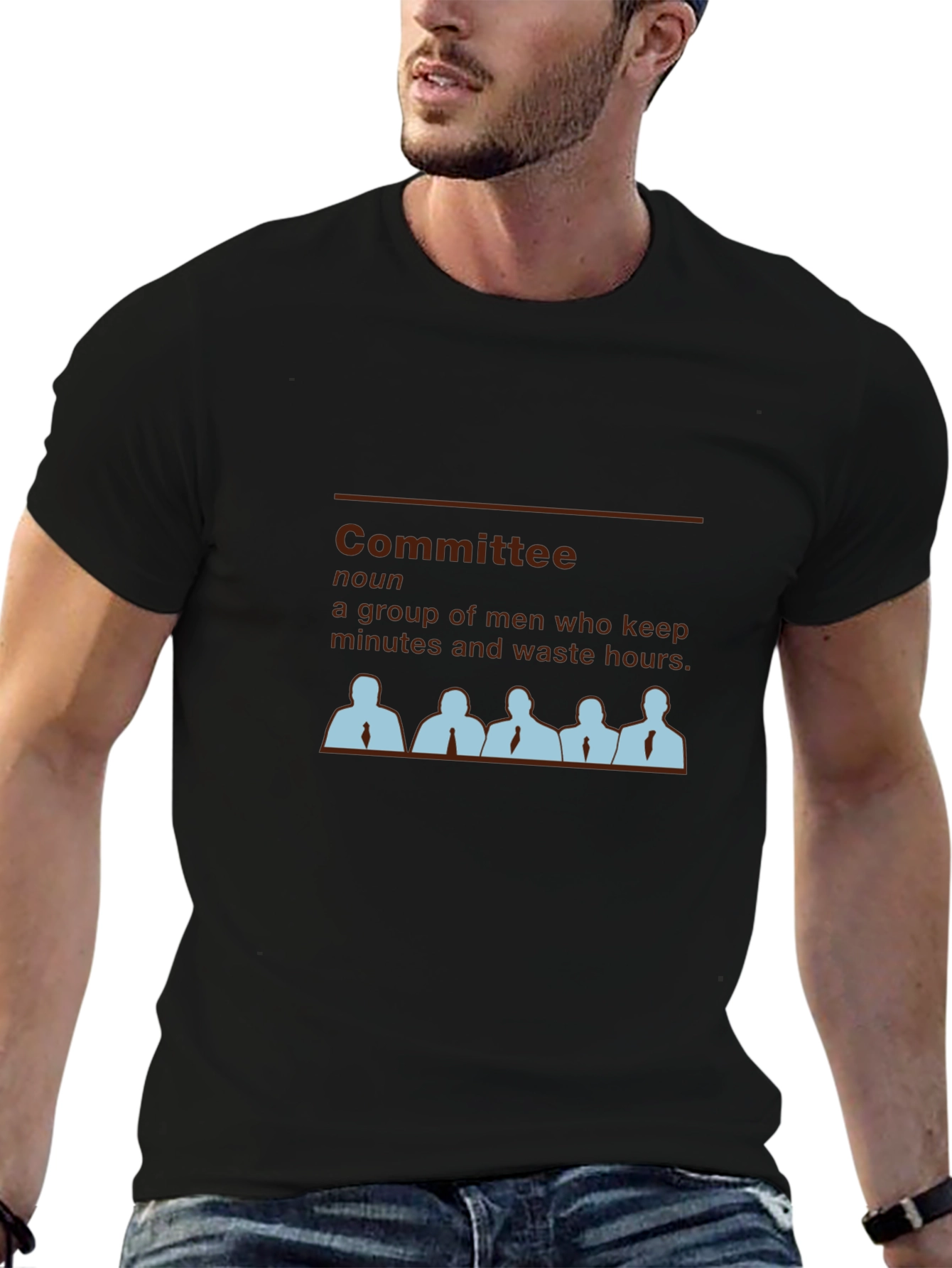 Committee Definition T-Shirt - Funny Office Humor Tee