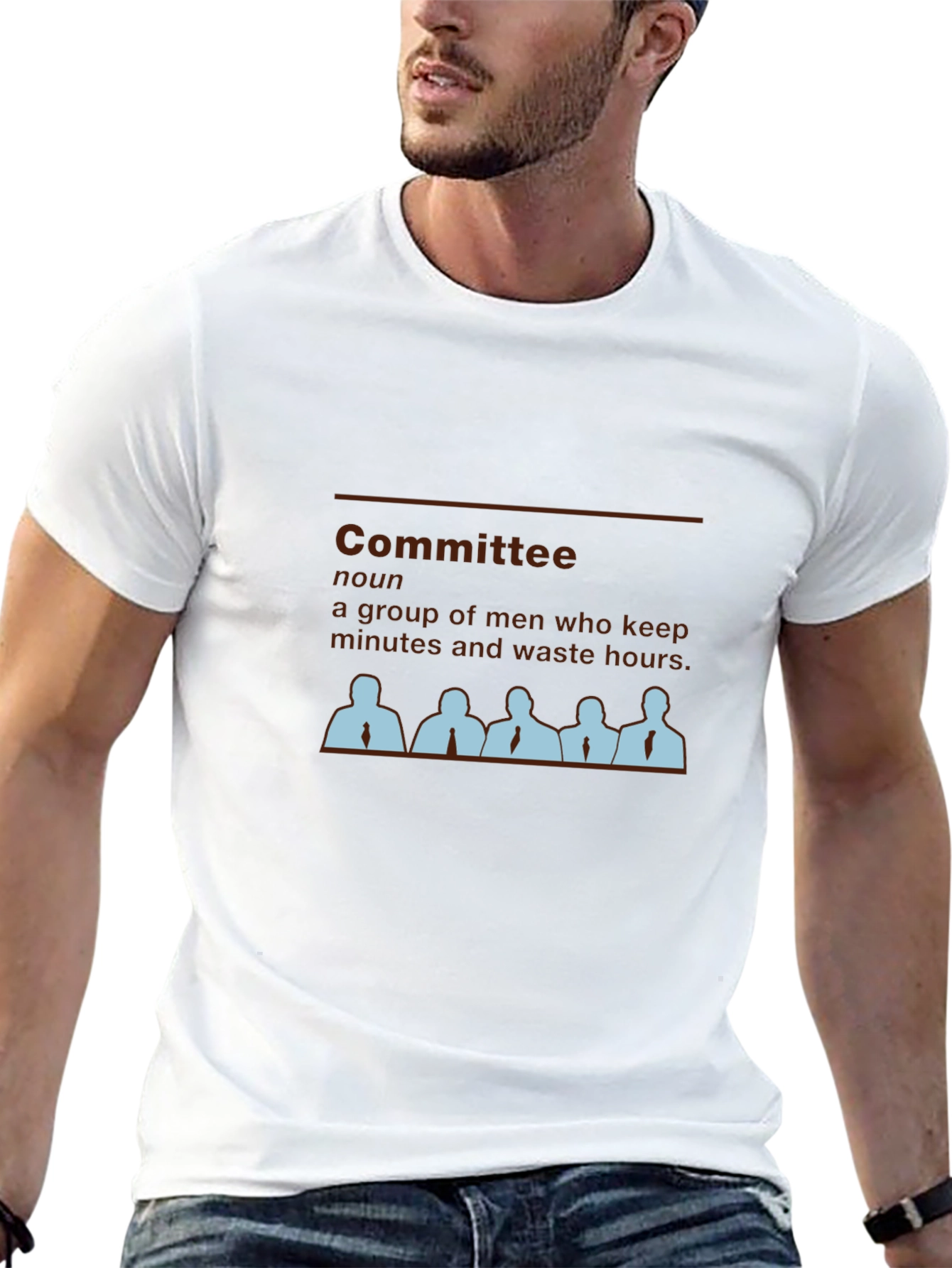 Committee Definition T-Shirt - Funny Office Humor Tee
