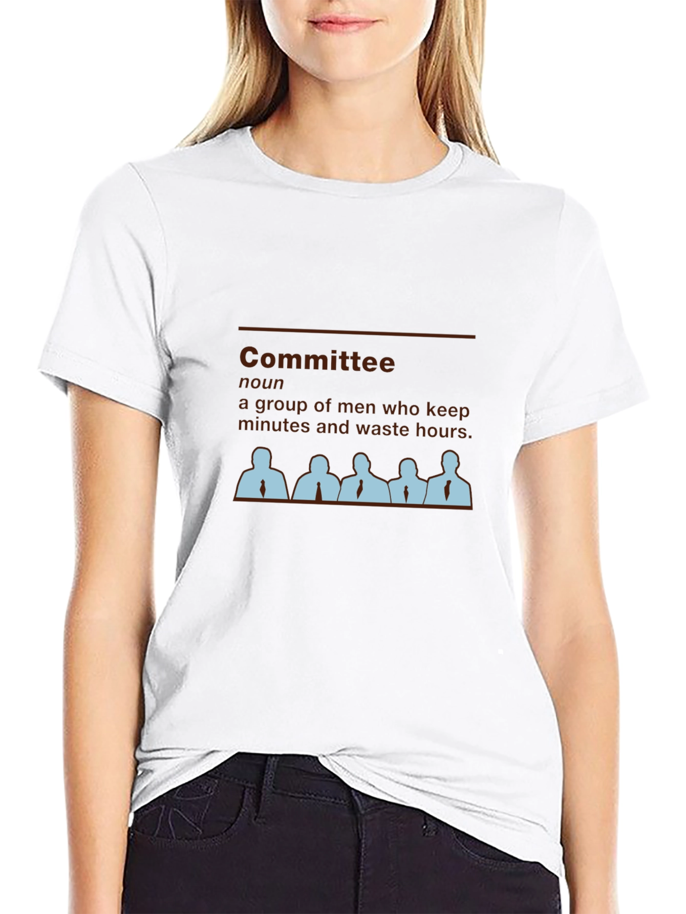 Committee Definition T-Shirt - Funny Office Humor Tee