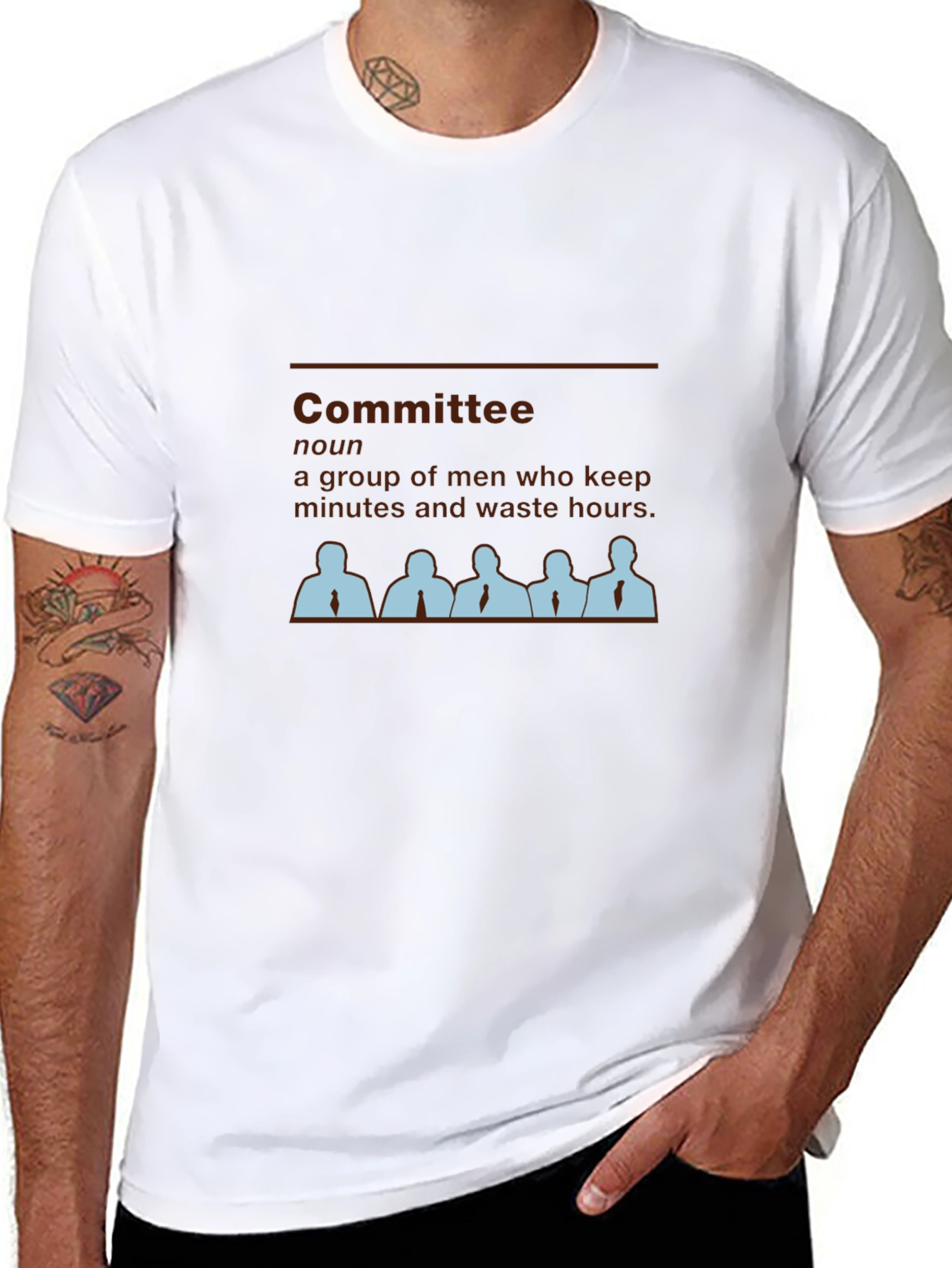 Committee Definition T-Shirt - Funny Office Humor Tee