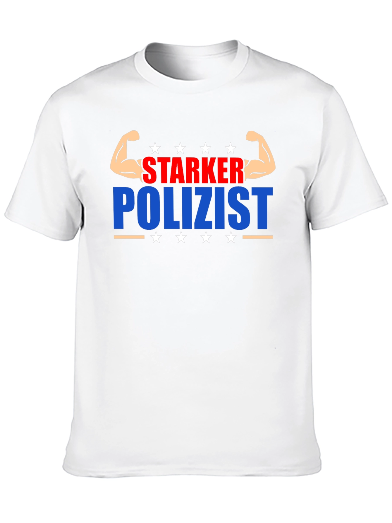 Starker Polizist Graphic T-Shirt