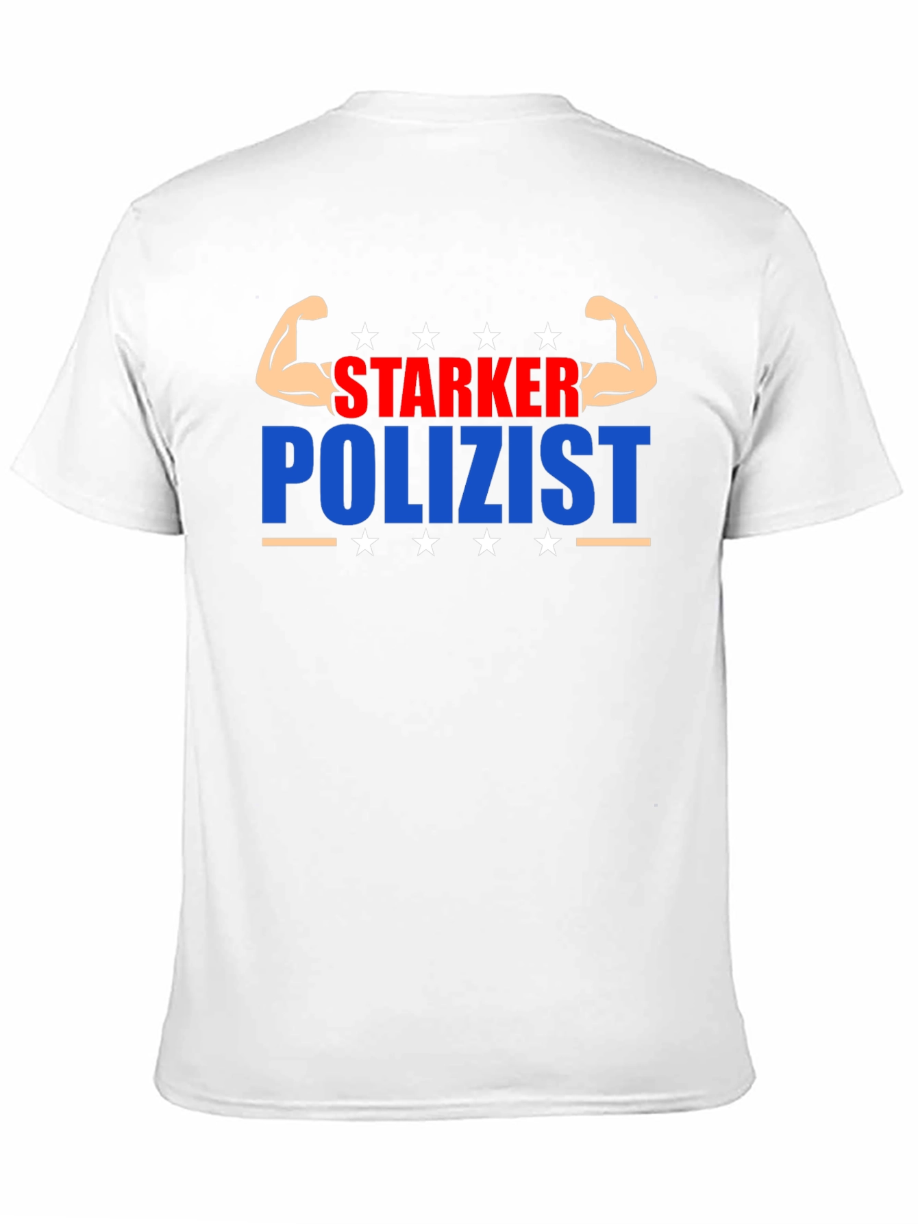 Starker Polizist Graphic T-Shirt