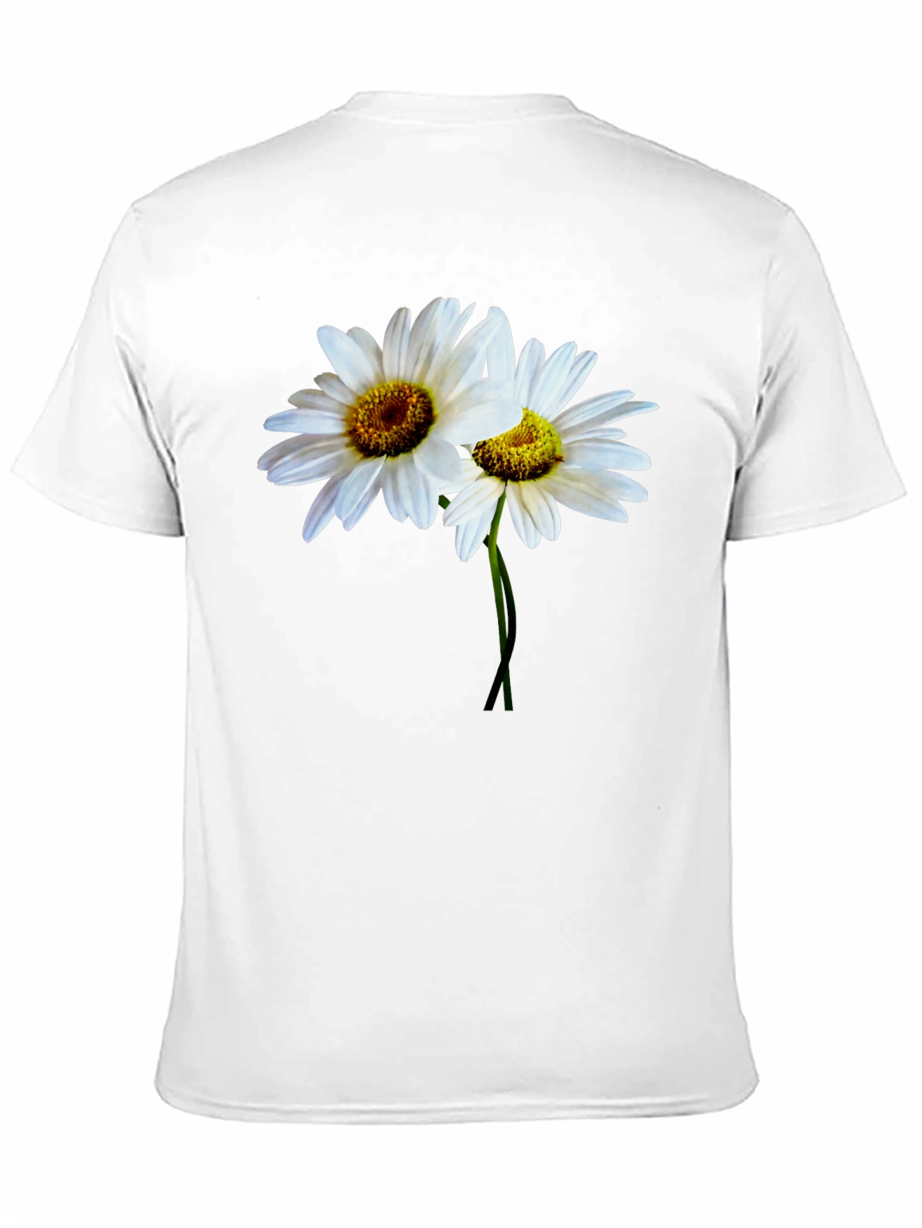 Daisy Flower T-Shirt - Classic Black Tee