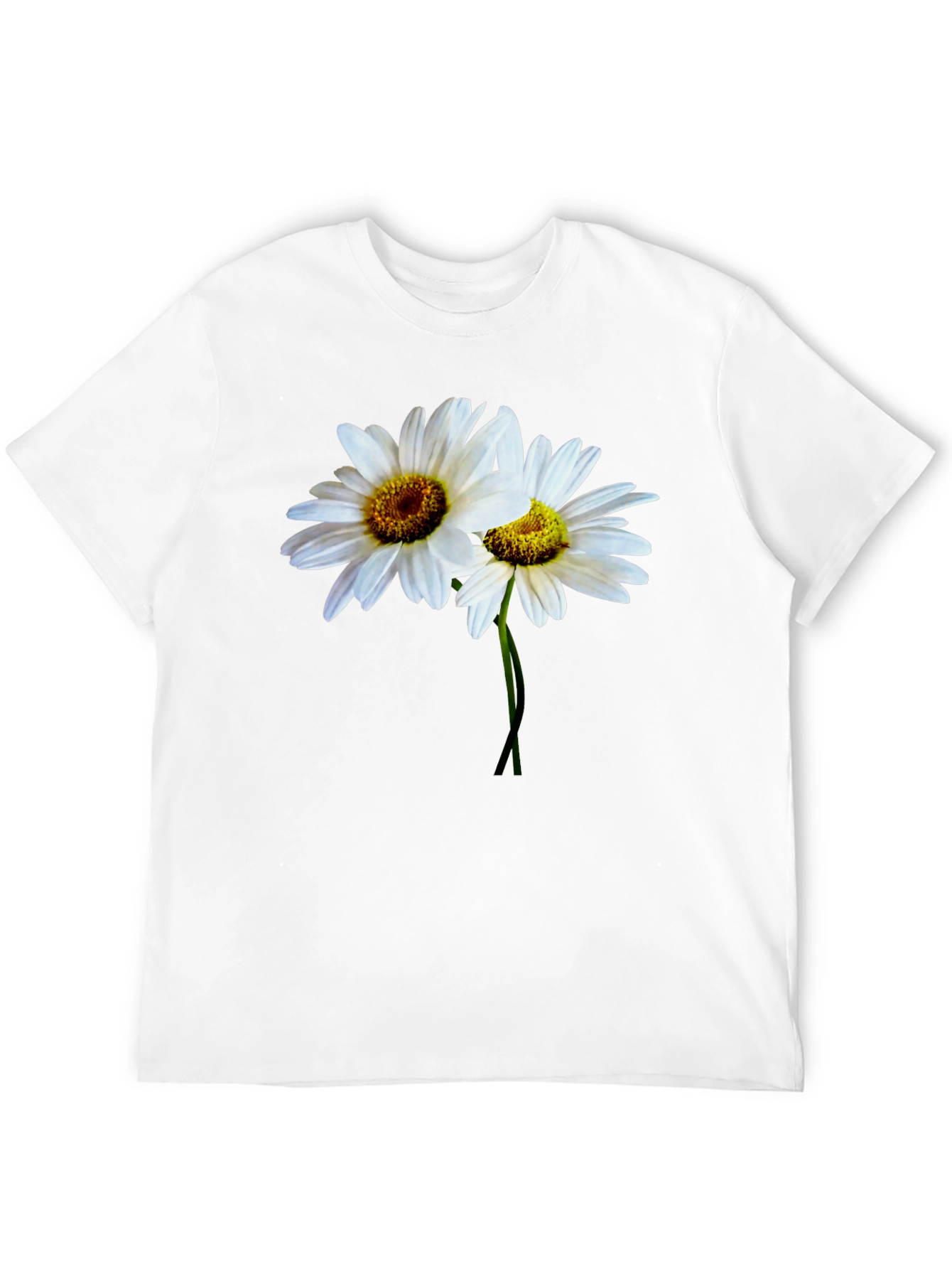 Daisy Flower T-Shirt - Classic Black Tee