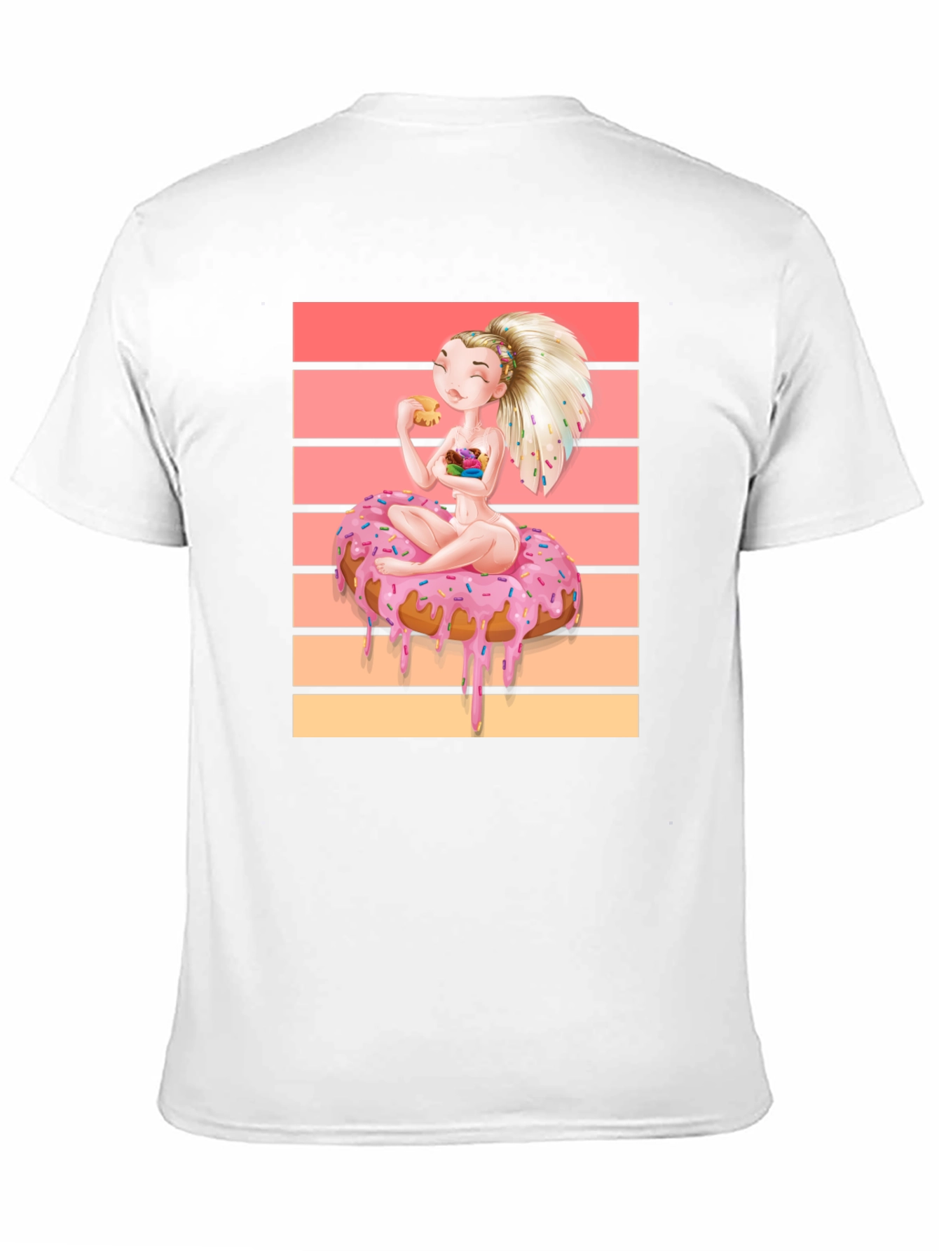 Donut Dream T-Shirt: Sweet Cartoon Tee