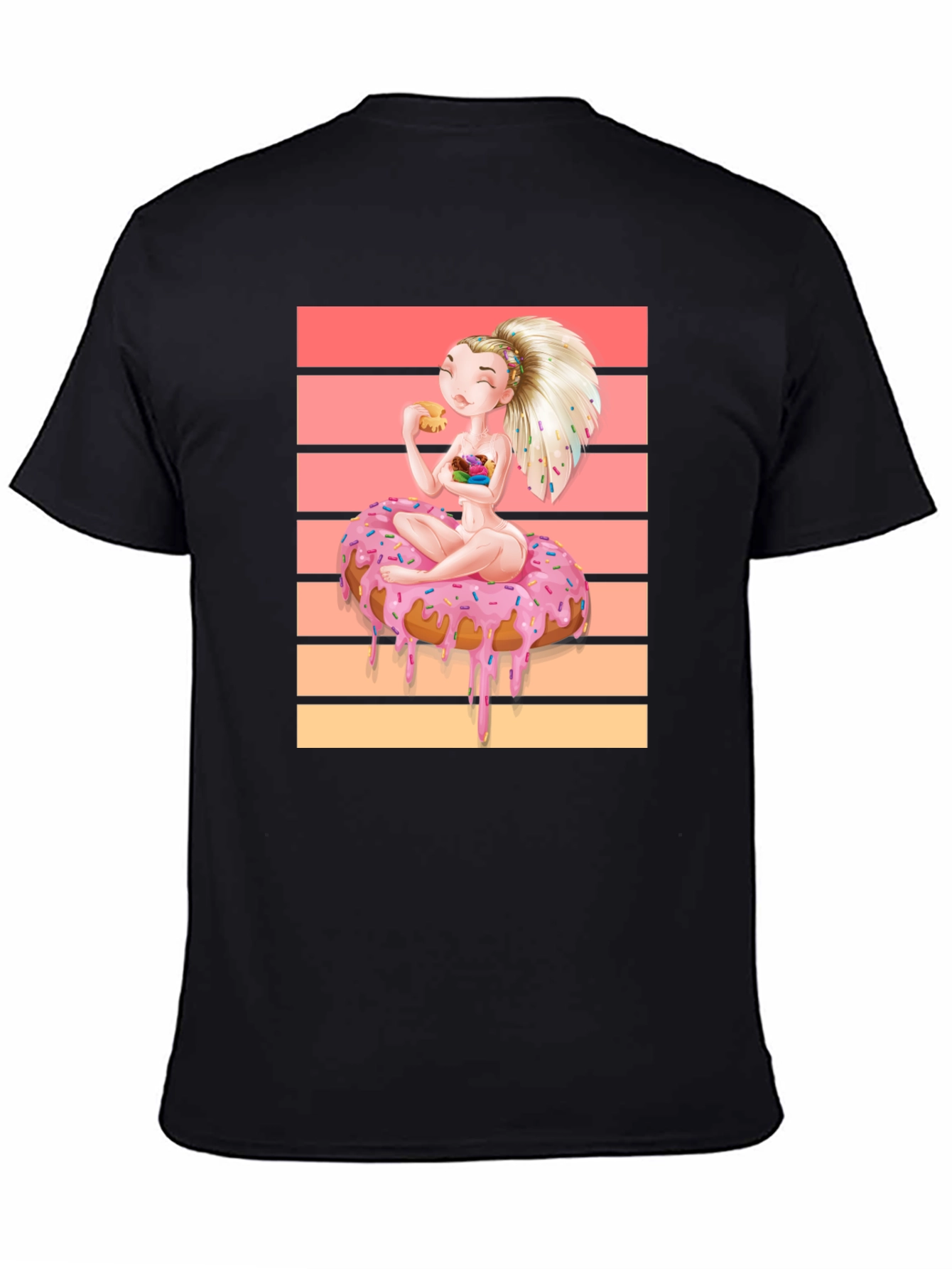 Donut Dream T-Shirt: Sweet Cartoon Tee