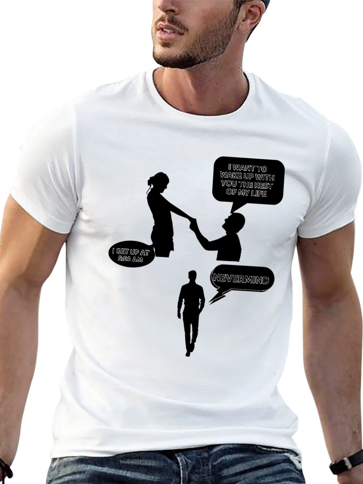 Humorous T-Shirt: Relationship Expectations