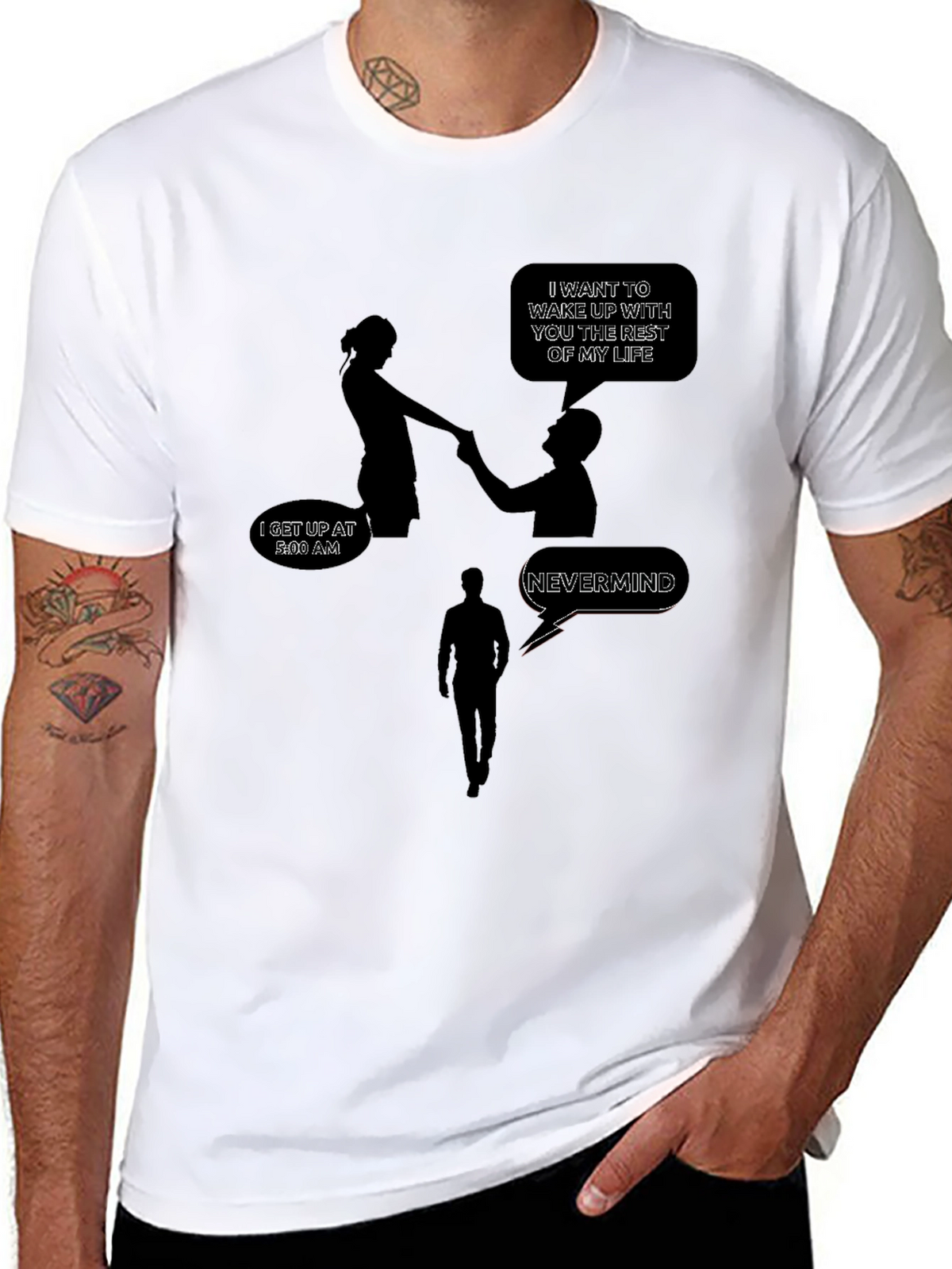 Humorous T-Shirt: Relationship Expectations