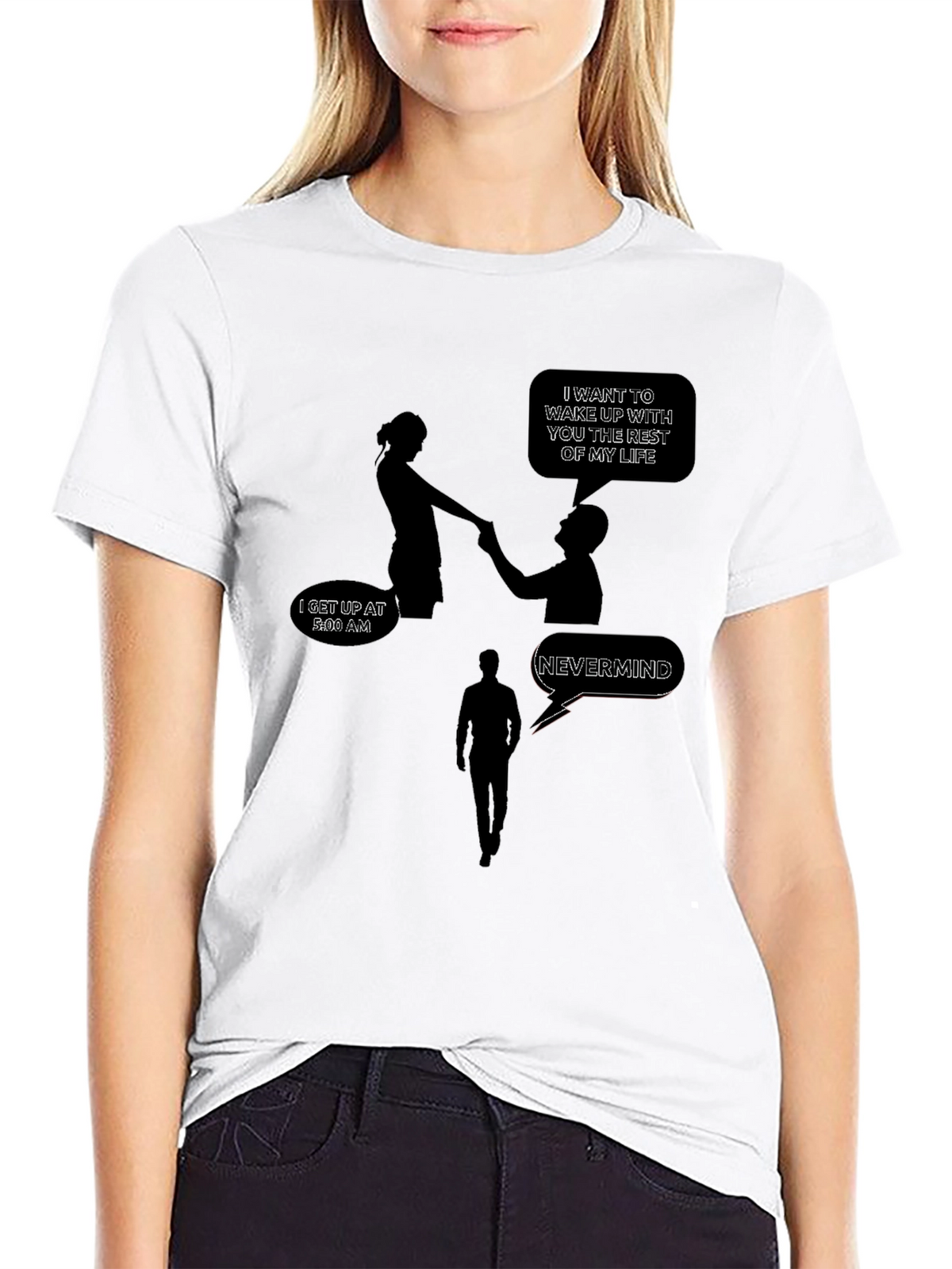 Humorous T-Shirt: Relationship Expectations