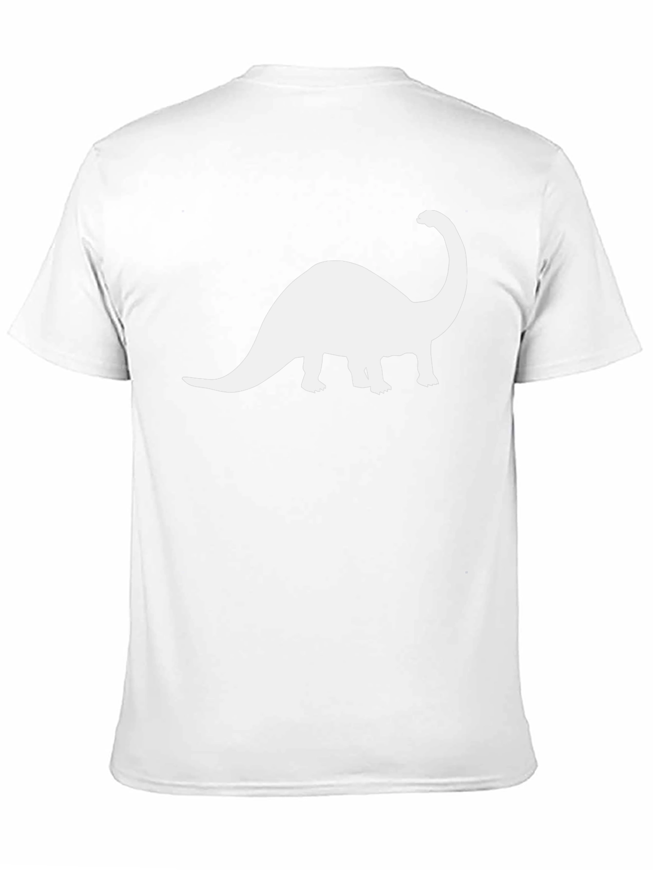 Dino Silhouette Tee - Black Short Sleeve T-Shirt