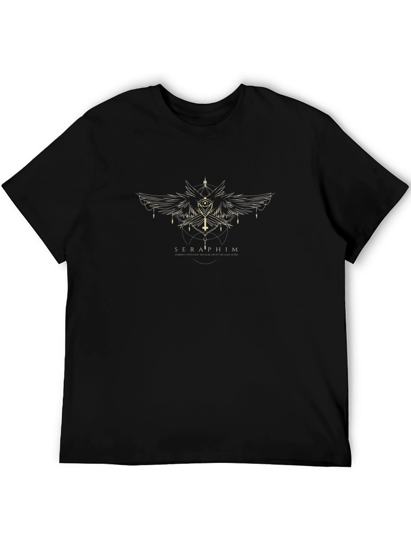 Seraphim Graphic Black T-Shirt
