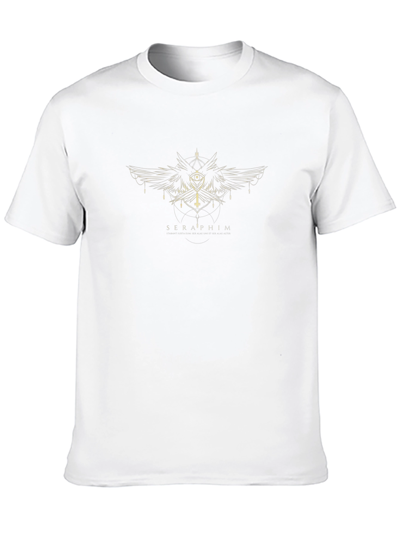 Seraphim Graphic Black T-Shirt