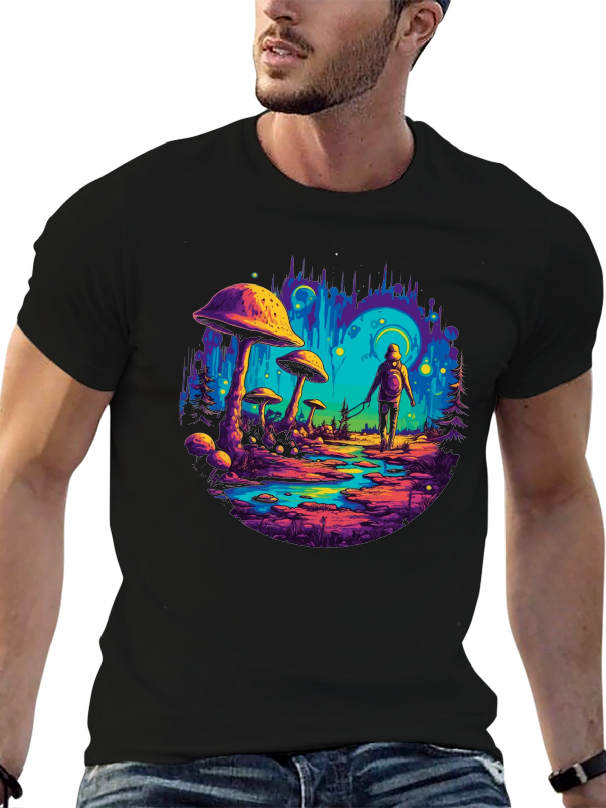 Mystical Mushroom Trip T-Shirt
