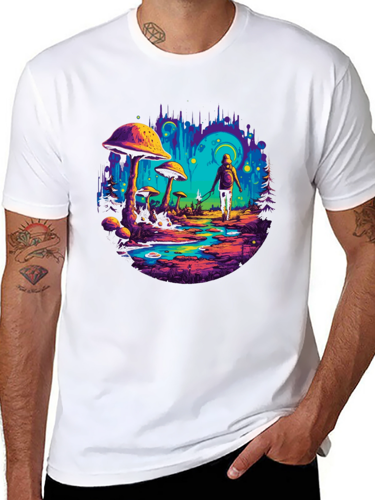 Mystical Mushroom Trip T-Shirt