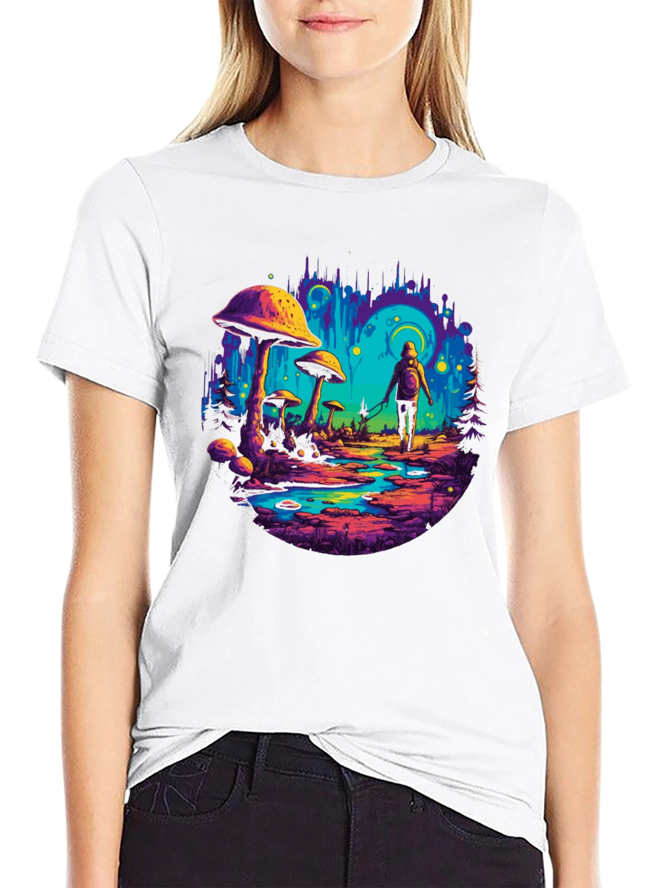 Mystical Mushroom Trip T-Shirt
