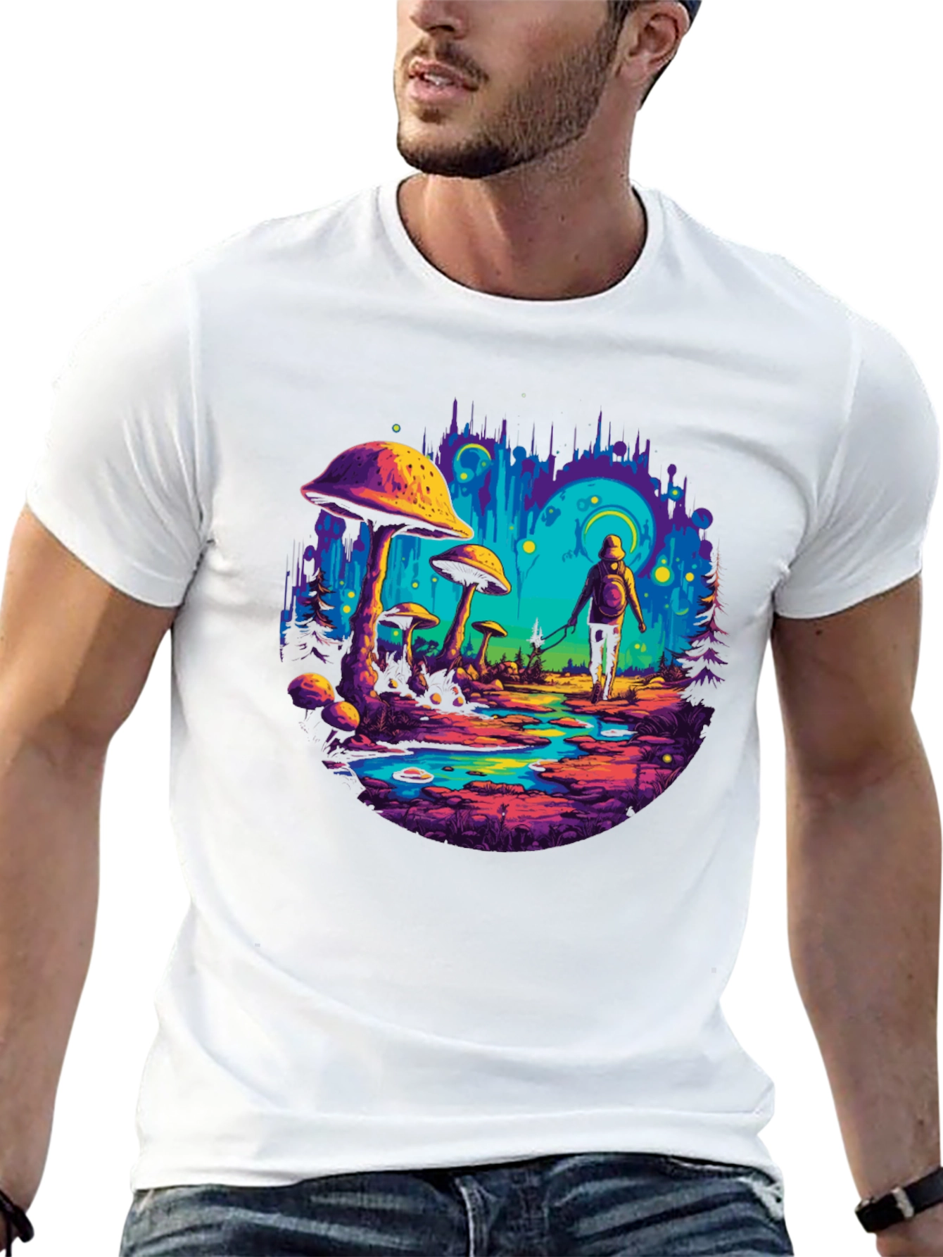 Mystical Mushroom Trip T-Shirt