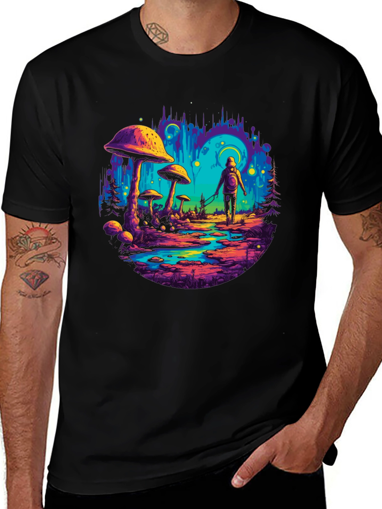 Mystical Mushroom Trip T-Shirt