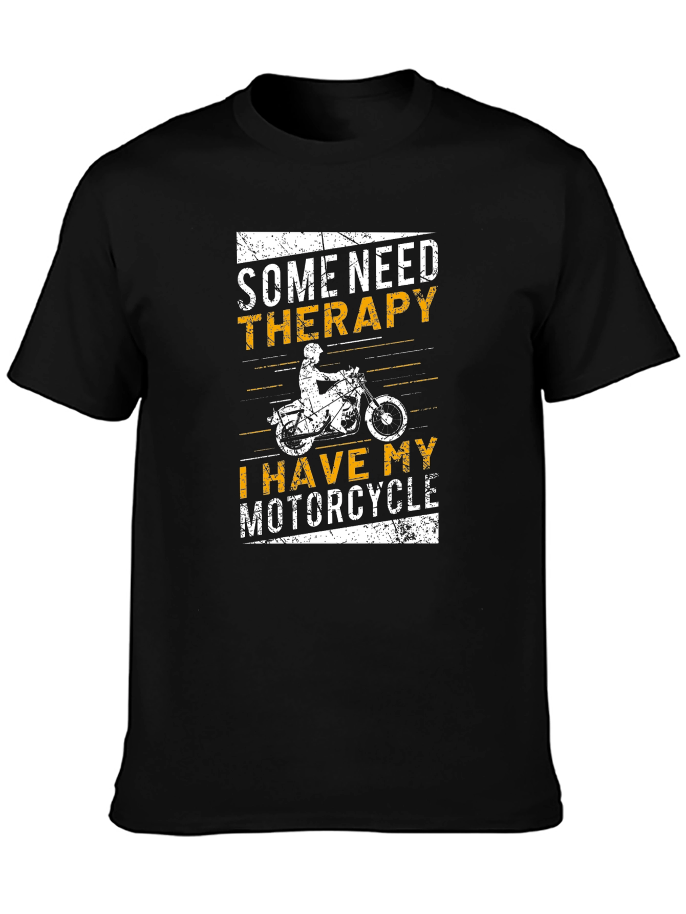 Motorcycle Therapy Graphic T-Shirt