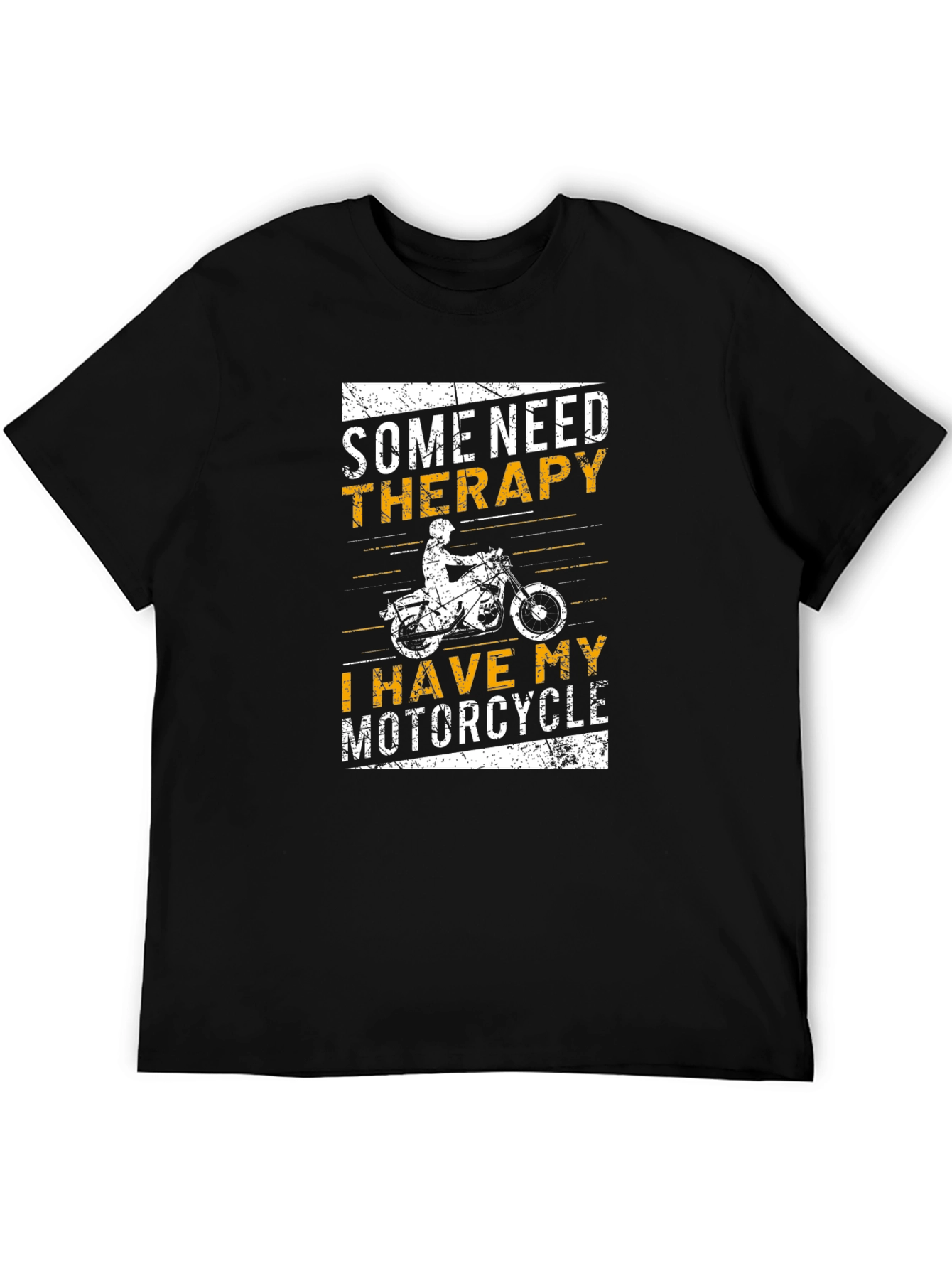 Motorcycle Therapy Graphic T-Shirt