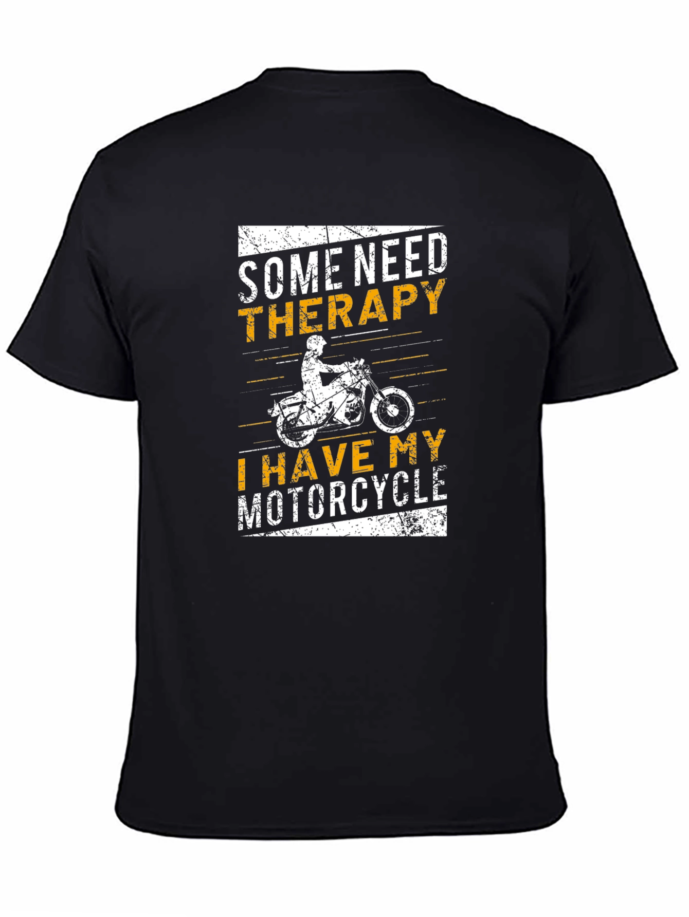 Motorcycle Therapy Graphic T-Shirt