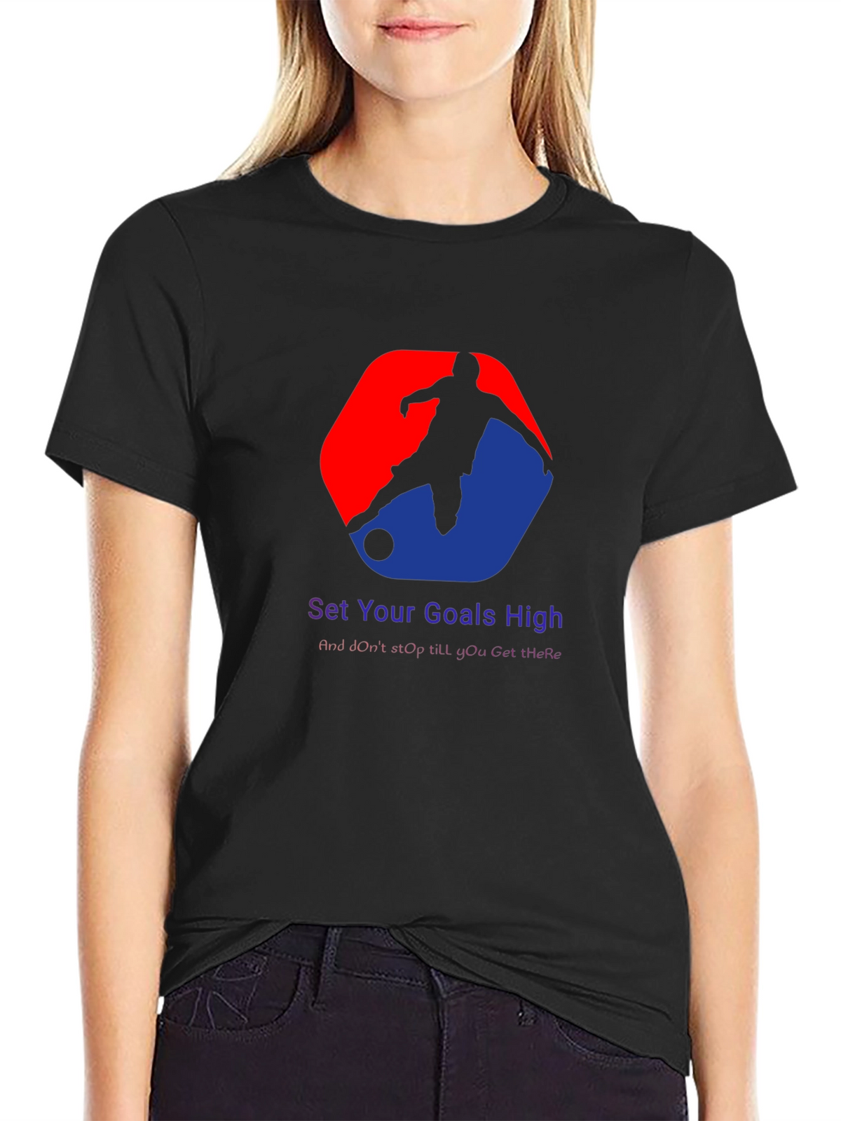 Motivational Soccer Graphic T-Shirt