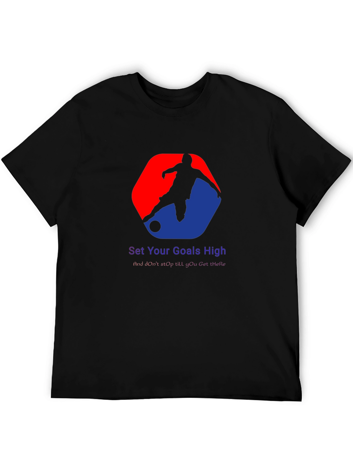 Motivational Soccer Graphic T-Shirt
