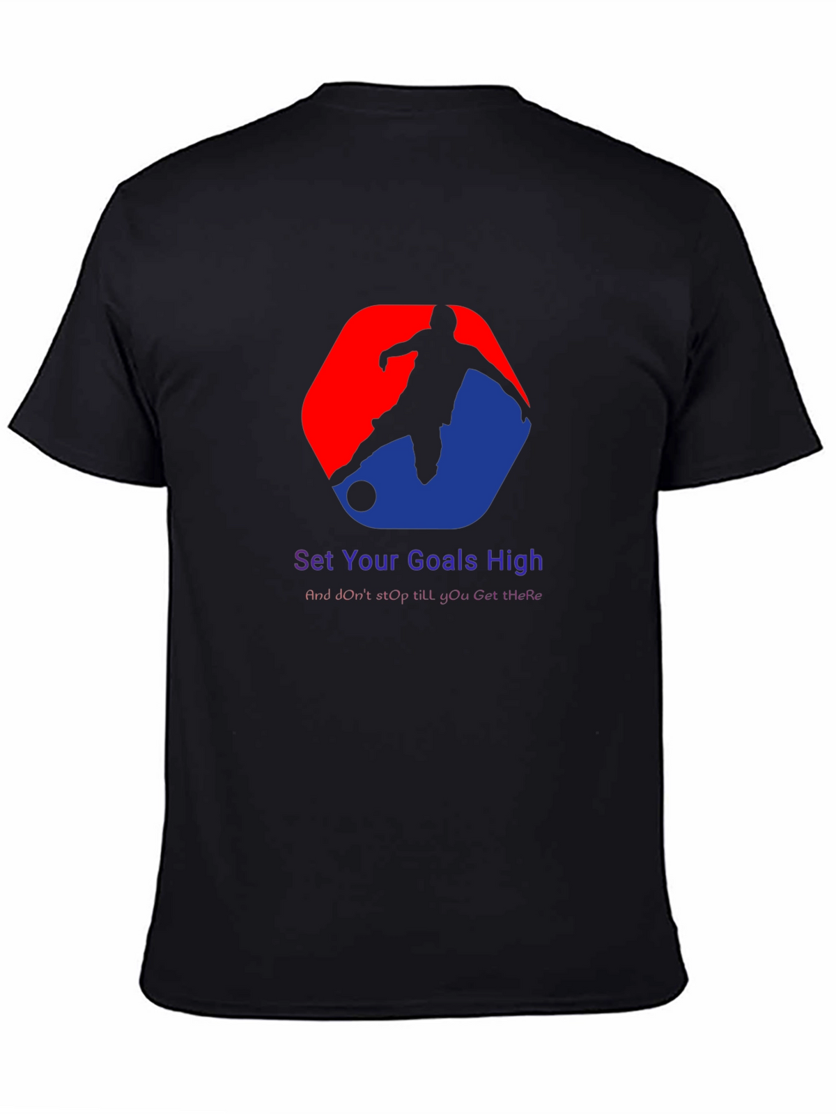 Motivational Soccer Graphic T-Shirt