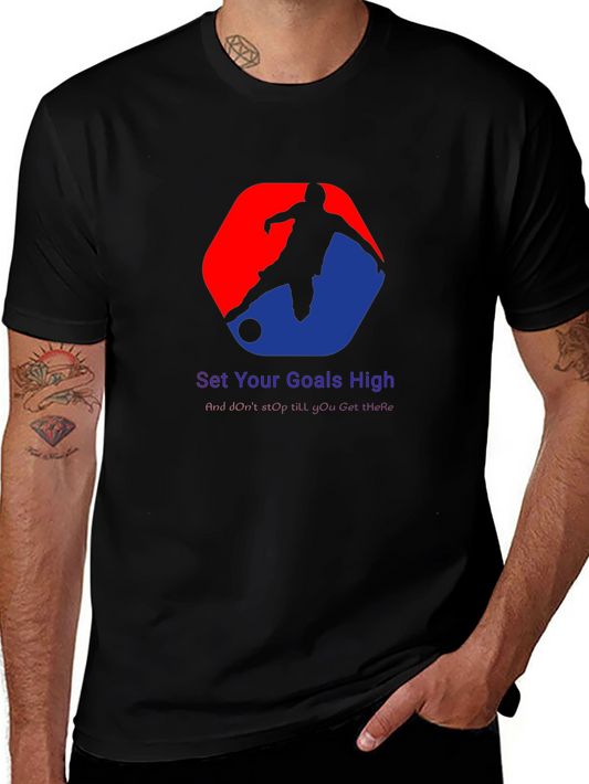 Motivational Soccer Graphic T-Shirt