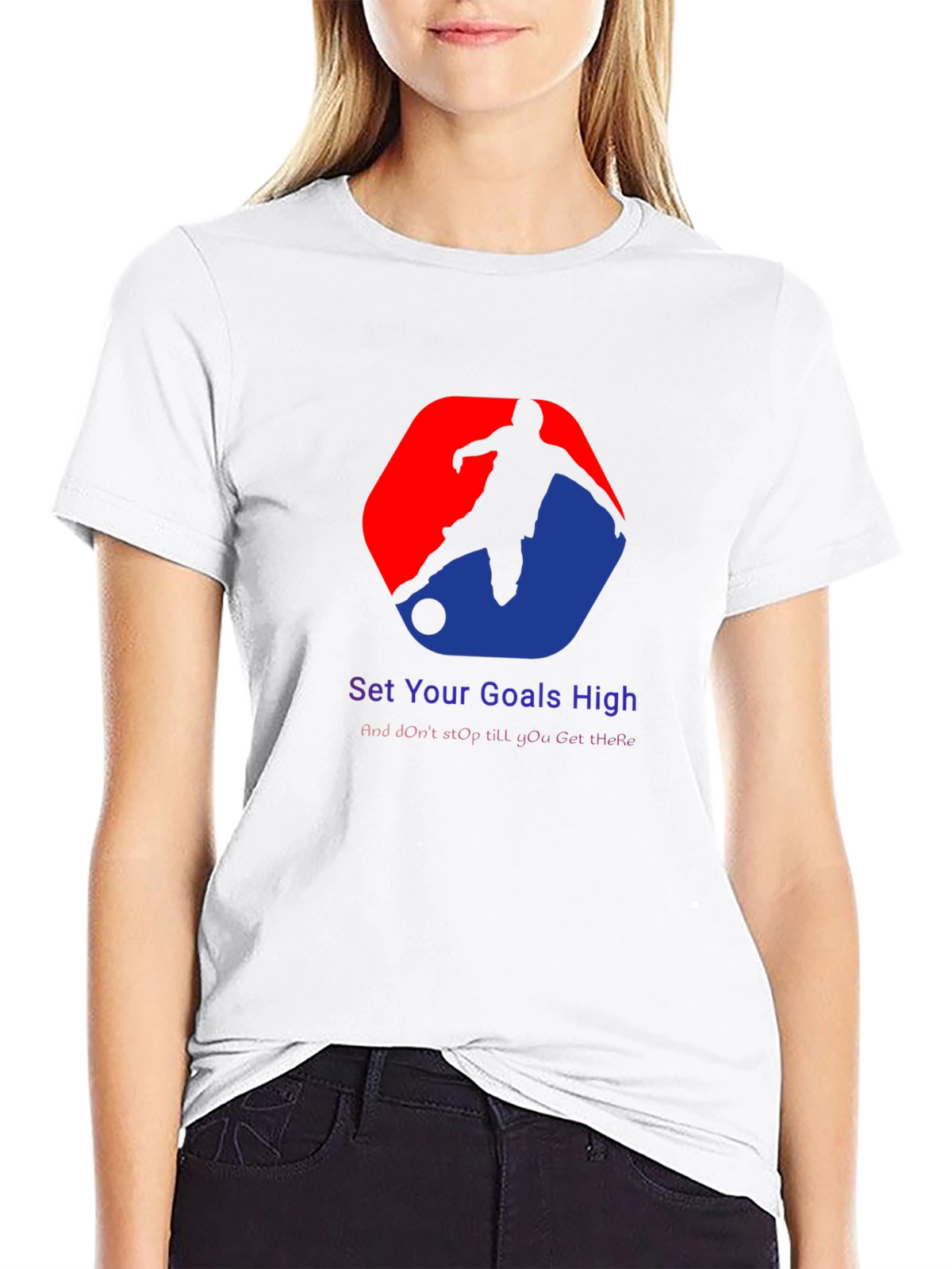 Motivational Soccer Graphic T-Shirt