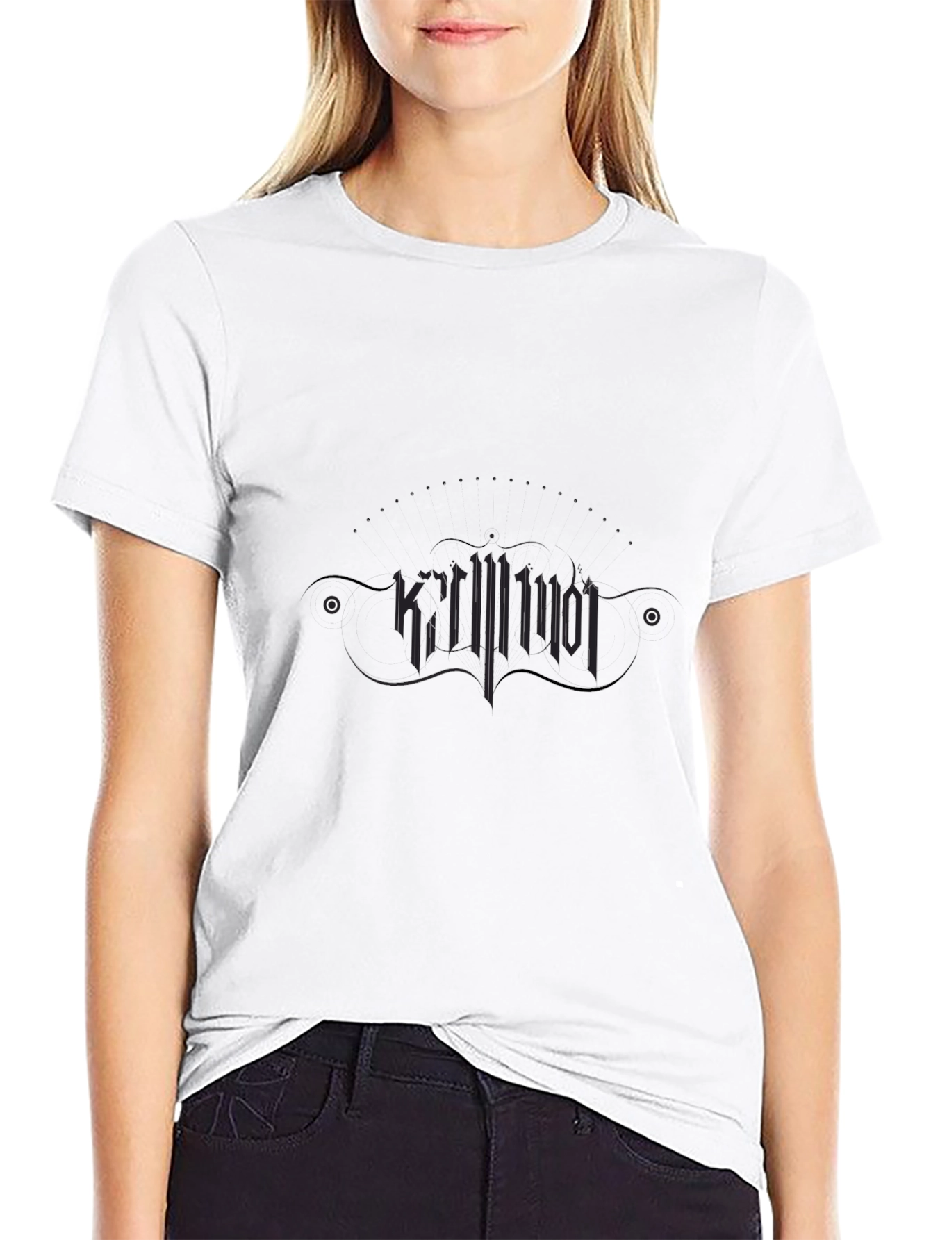 Black Graphic Tee - Stylish & Modern Design