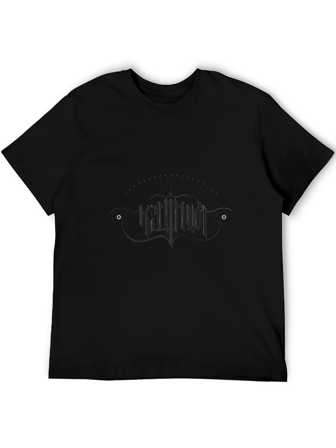 Black Graphic Tee - Stylish & Modern Design