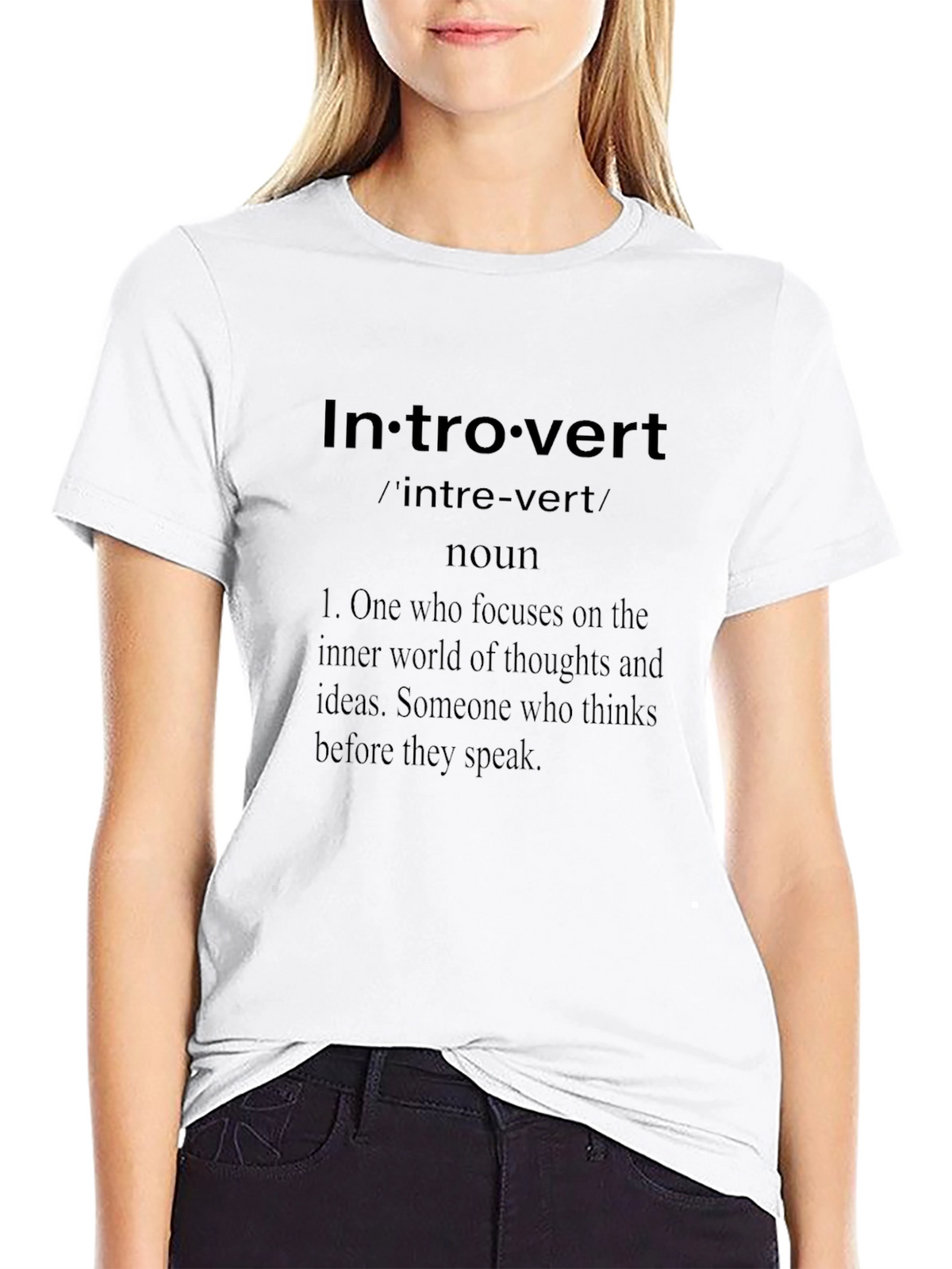 Introvert Definition T-Shirt - Comfortable & Stylish