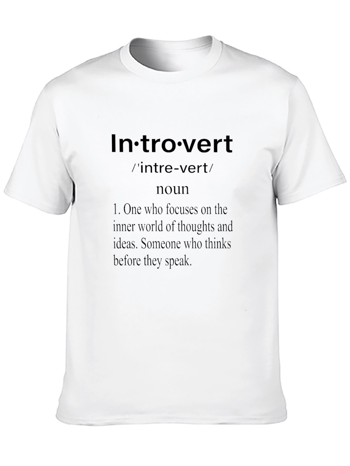 Introvert Definition T-Shirt - Comfortable & Stylish