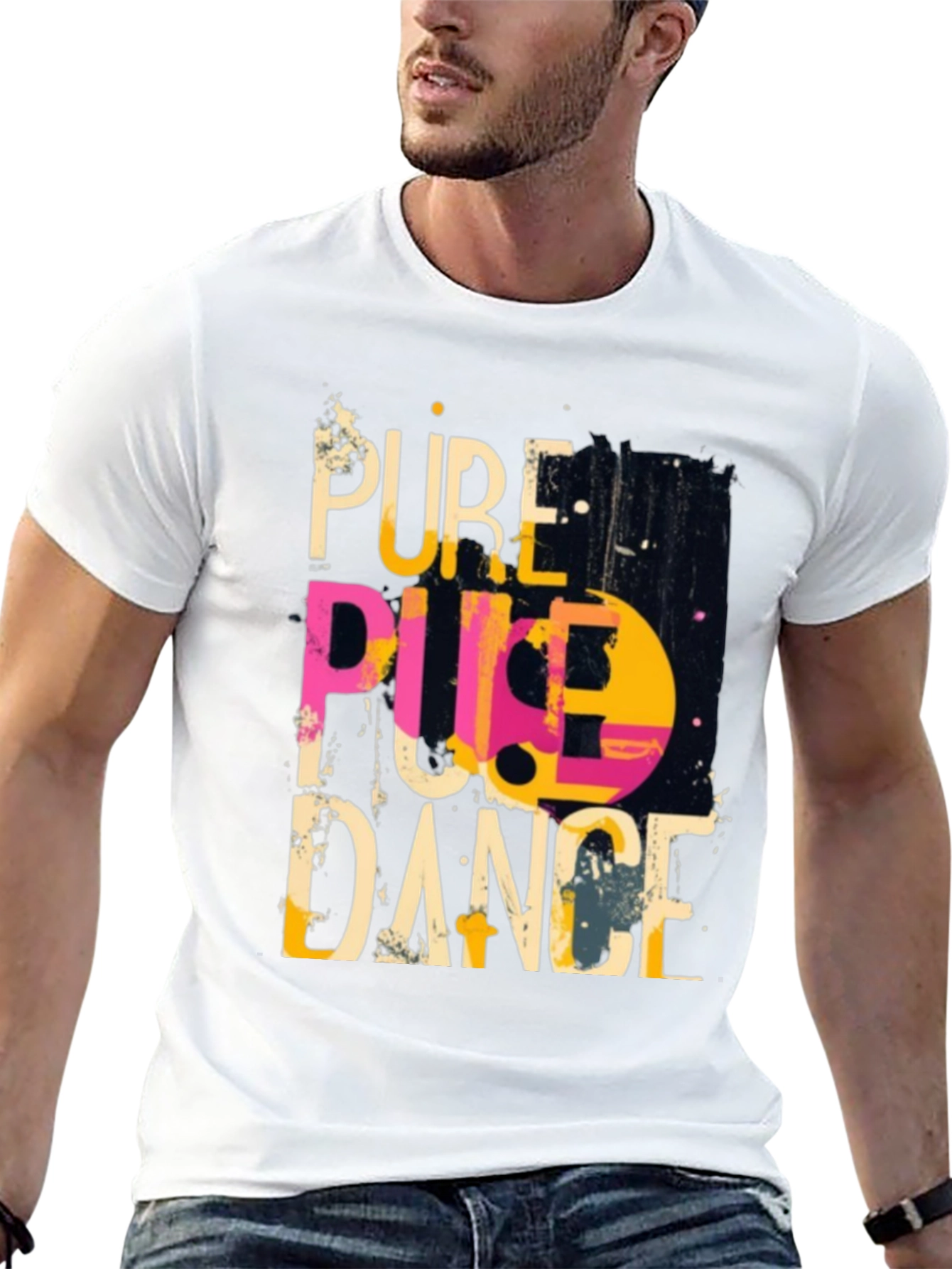 Pure Dance Black Graphic Tee