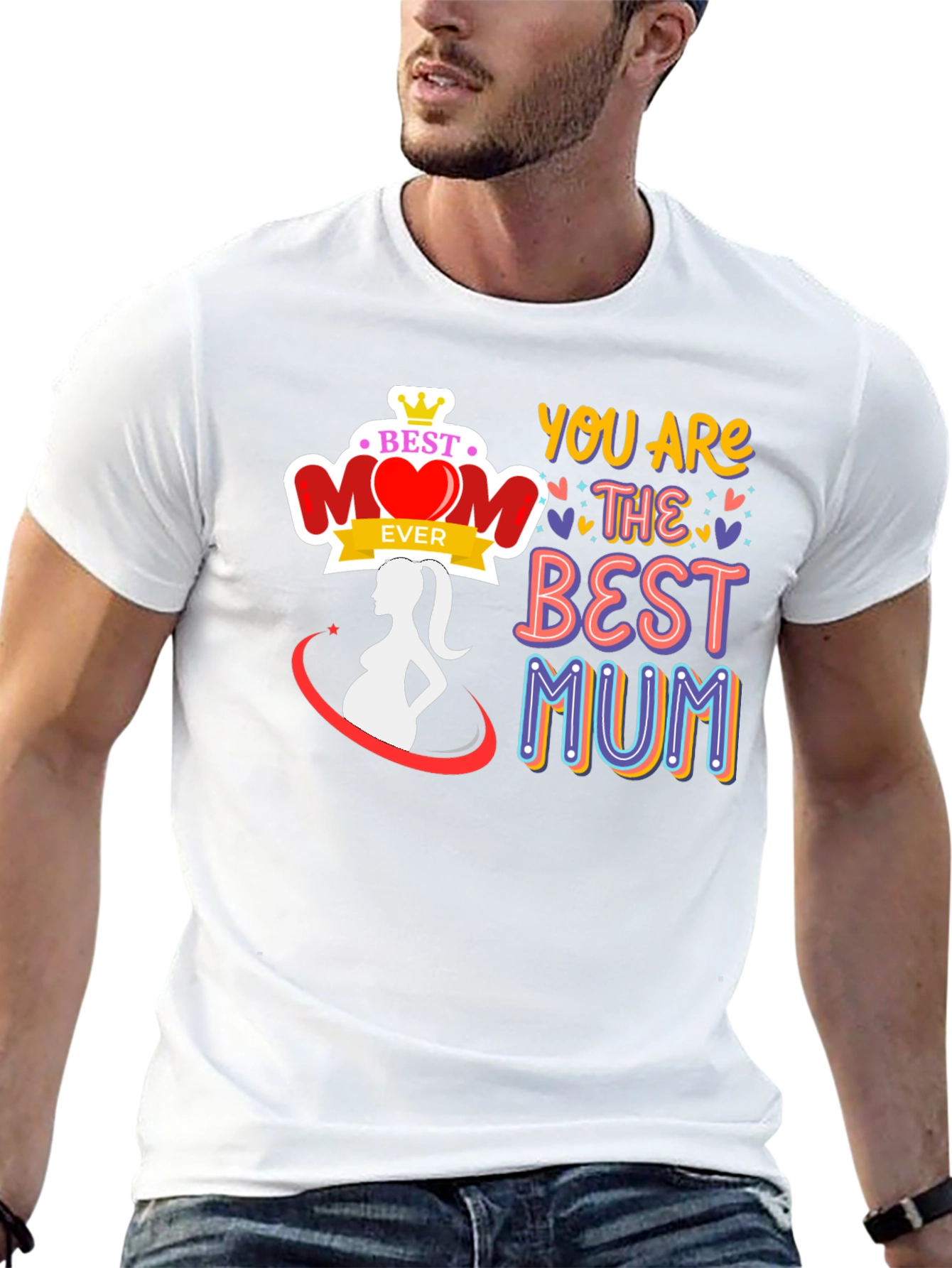 Best Mom Ever T-Shirt Maternity Tee