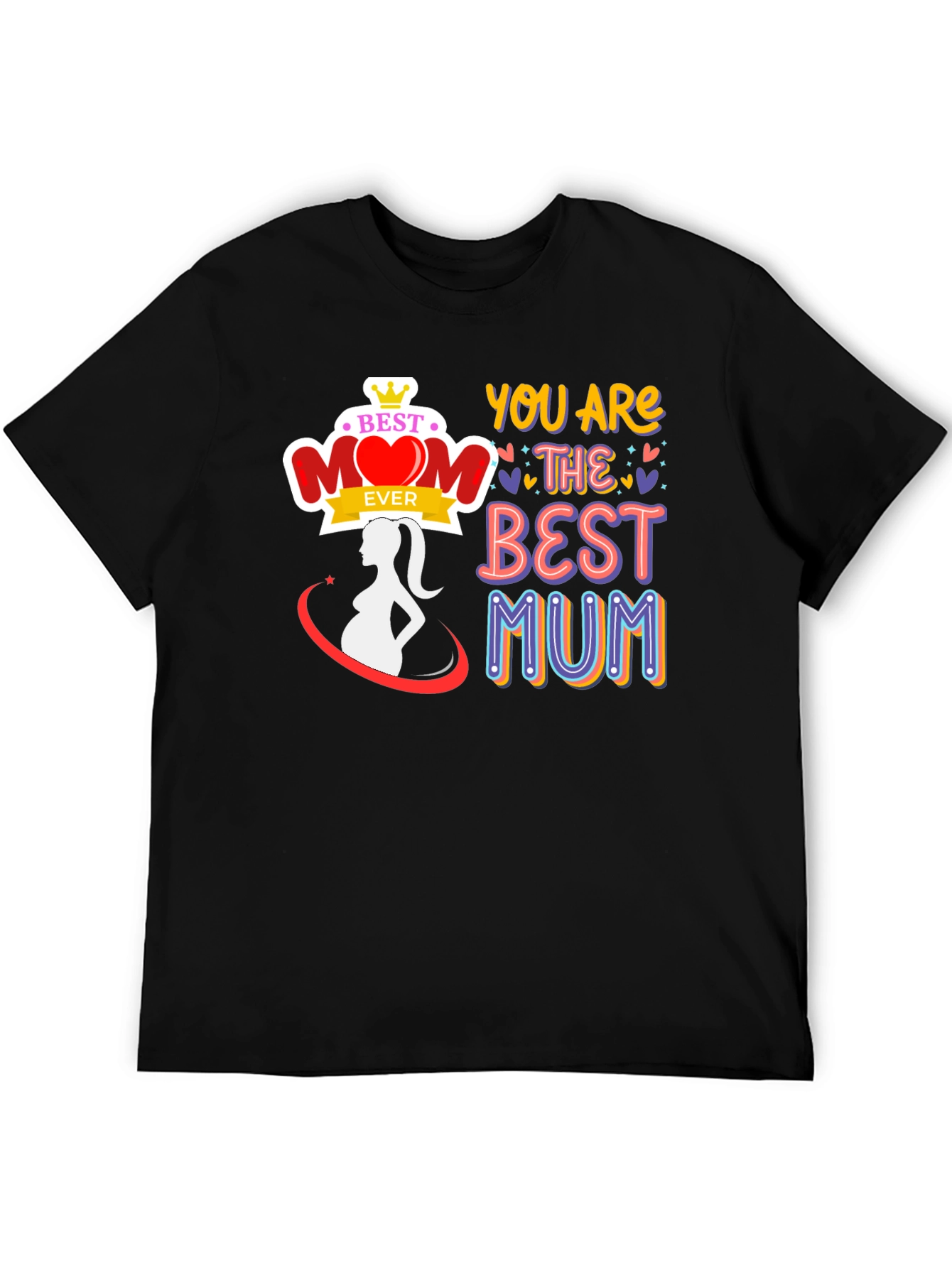 Best Mom Ever T-Shirt Maternity Tee