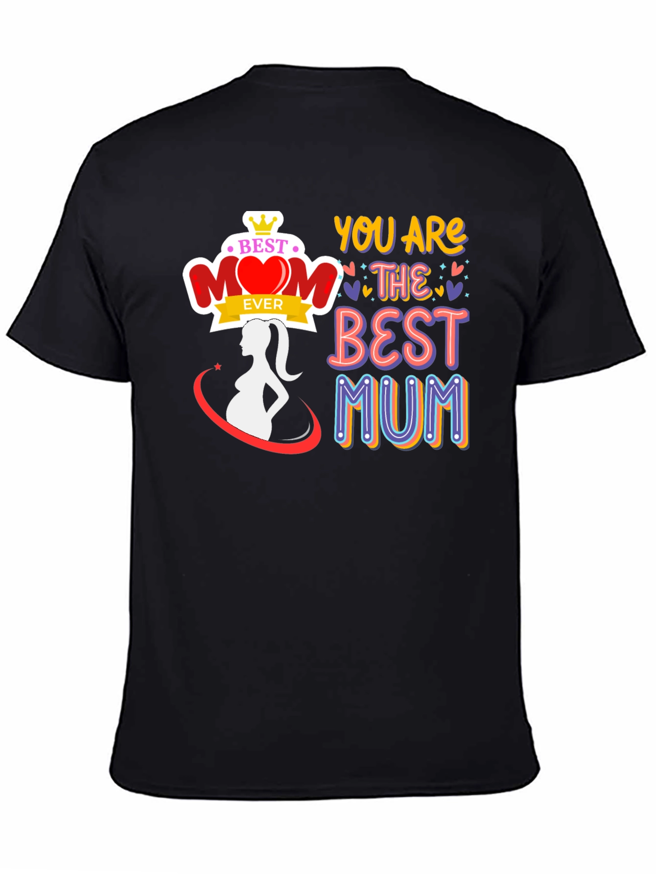 Best Mom Ever T-Shirt Maternity Tee