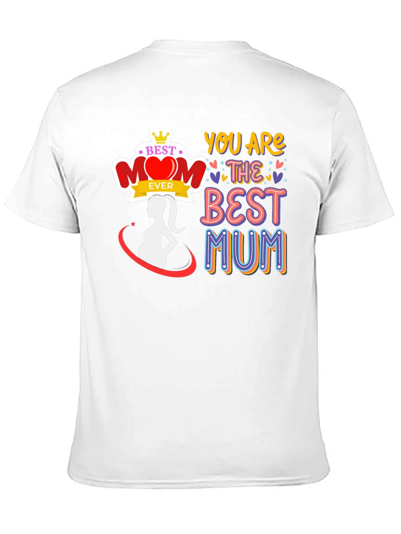 Best Mom Ever T-Shirt Maternity Tee