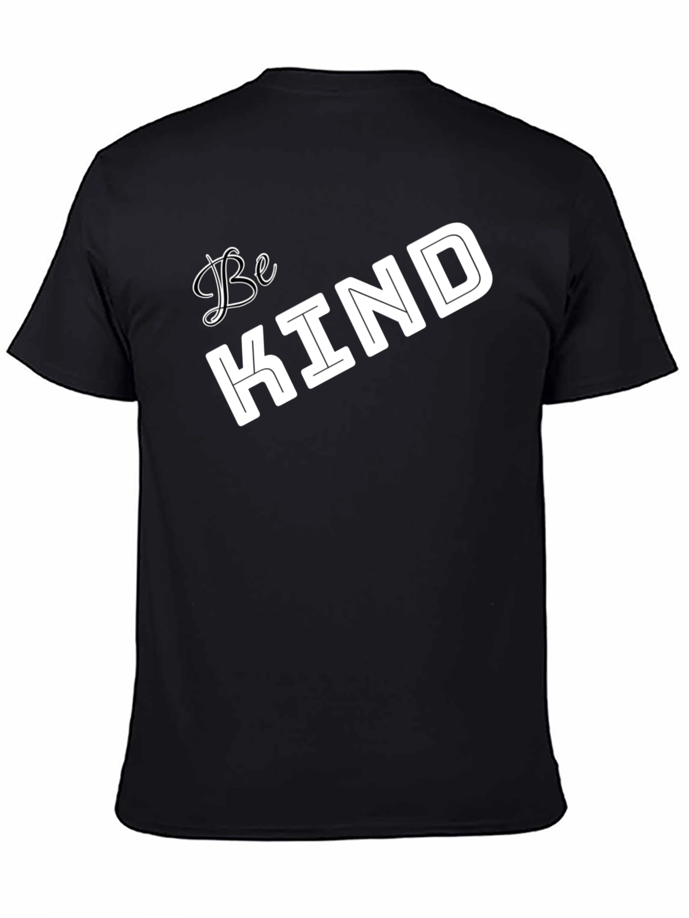 Be Kind Graphic Tee - Soft Cotton Blend