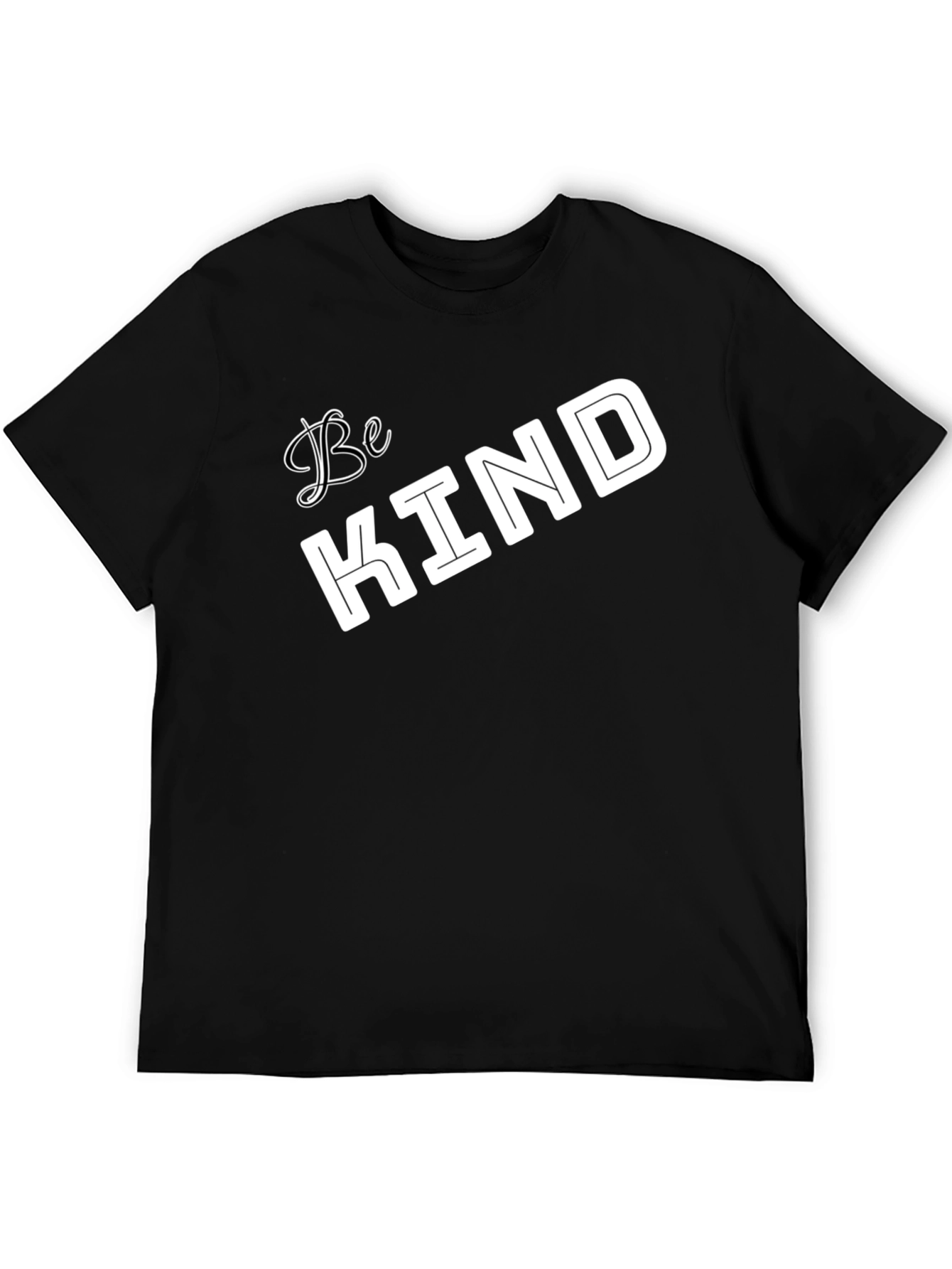 Be Kind Graphic Tee - Soft Cotton Blend