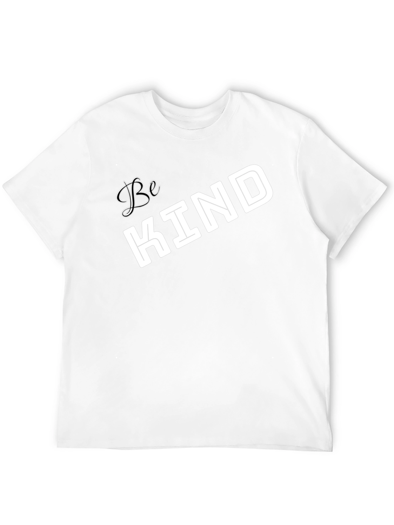 Be Kind Graphic Tee - Soft Cotton Blend