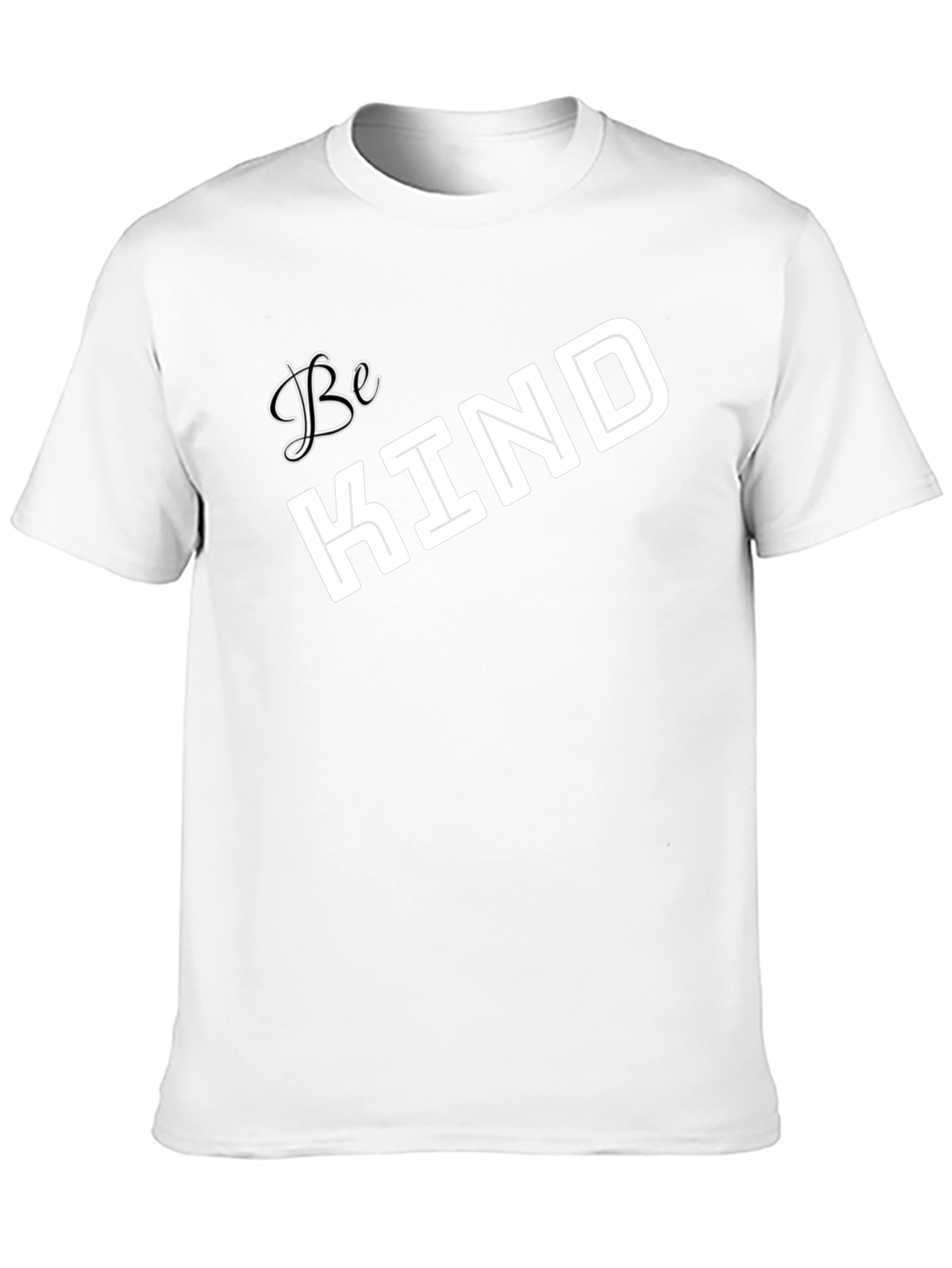 Be Kind Graphic Tee - Soft Cotton Blend