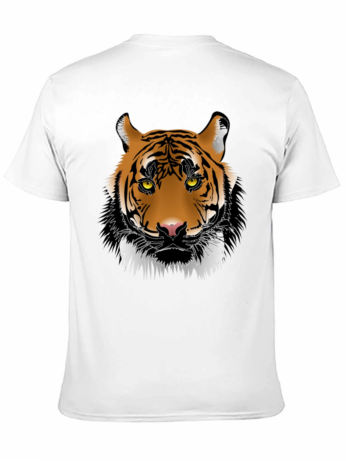 Bold Tiger Graphic Tee - Black