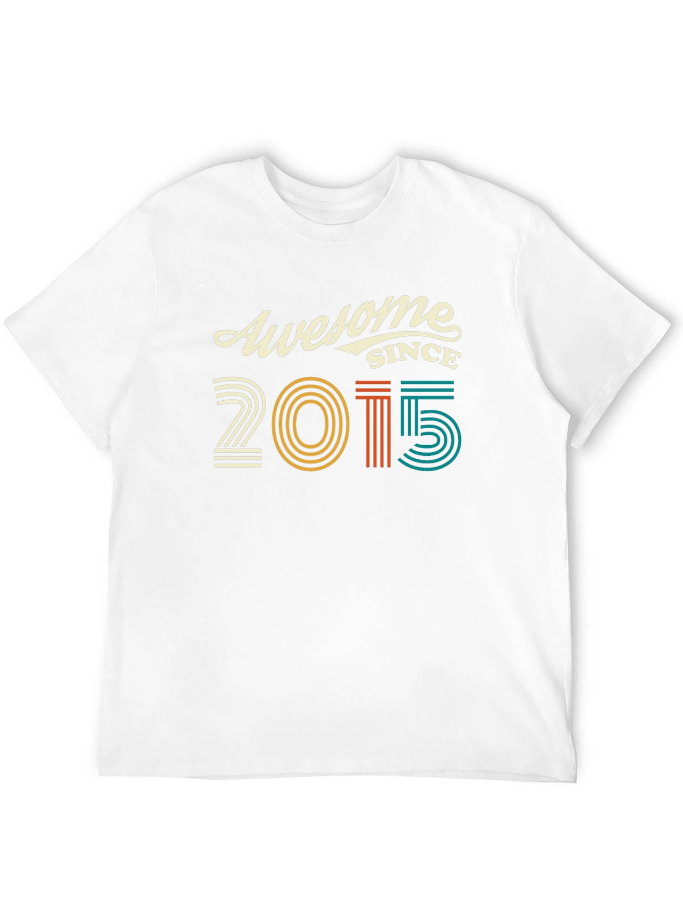 Awesome Since 2015 Graphic Tee
