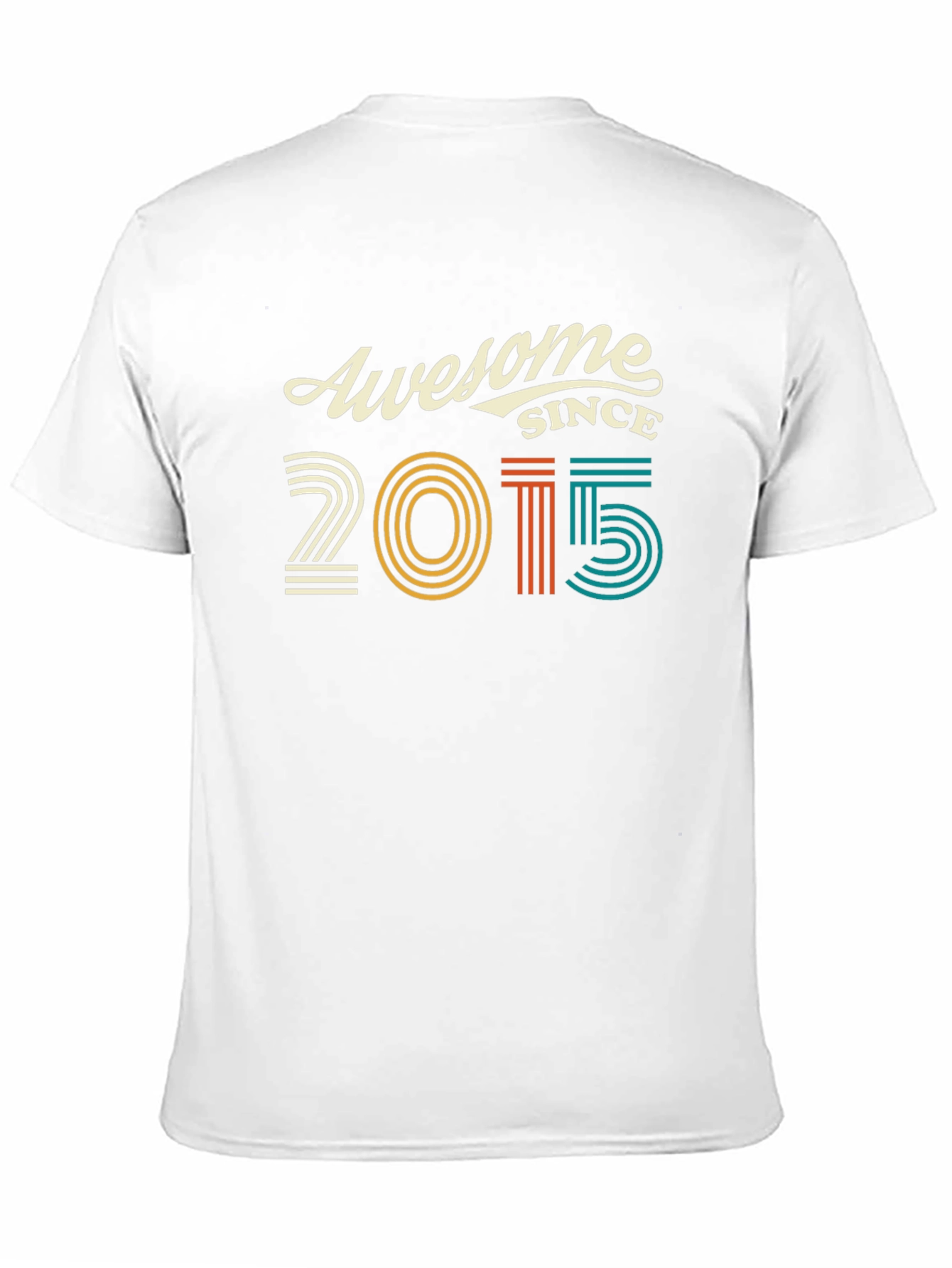 Awesome Since 2015 Graphic Tee