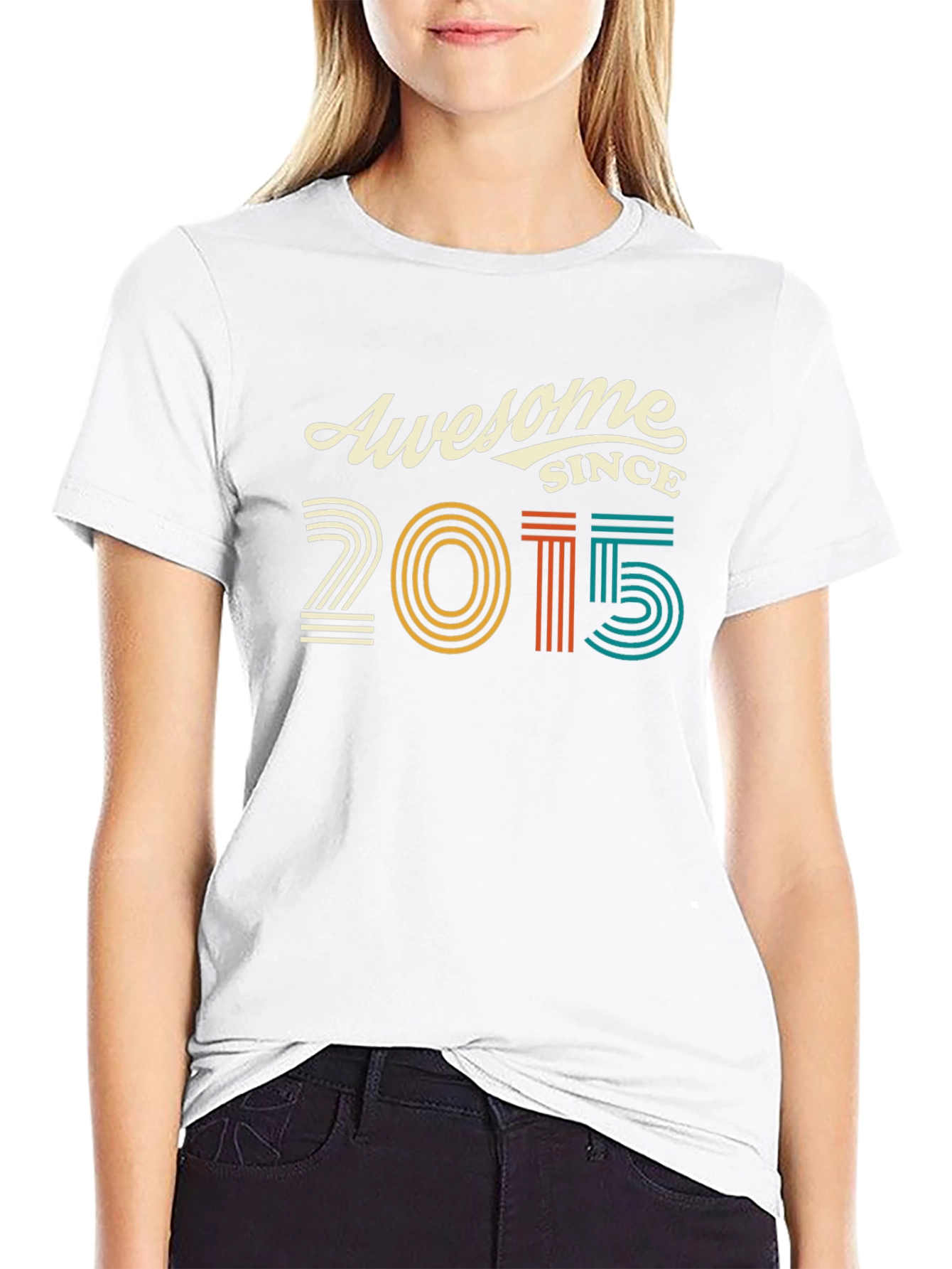Awesome Since 2015 Graphic Tee