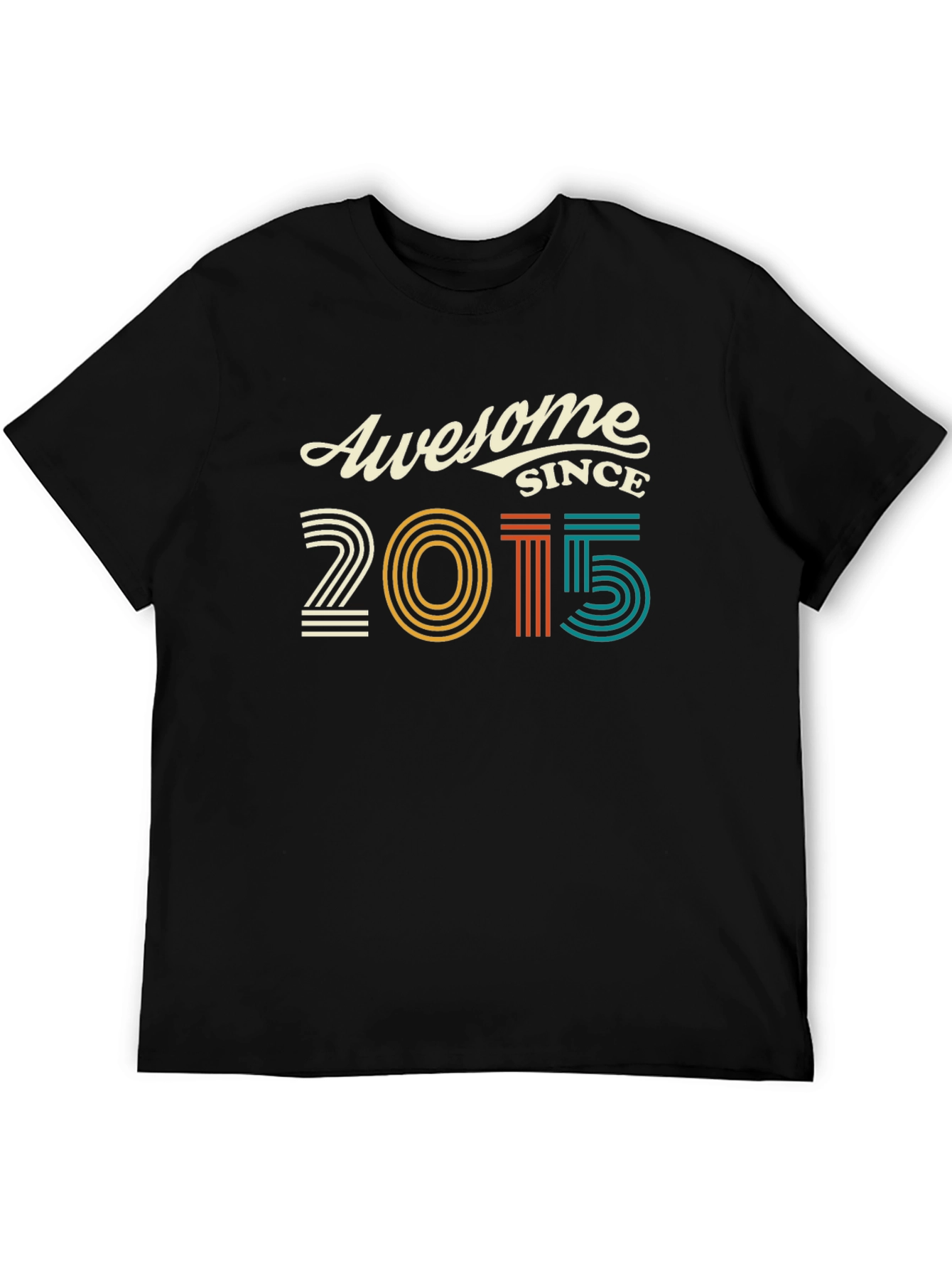 Awesome Since 2015 Graphic Tee